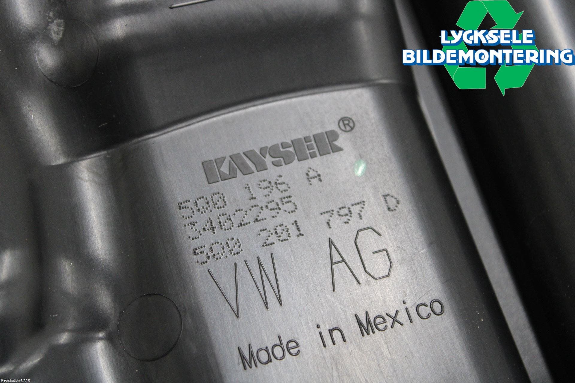 Volkswagen VW GOLF / E-GOLF VIII 20- Bränsle Kolkanister