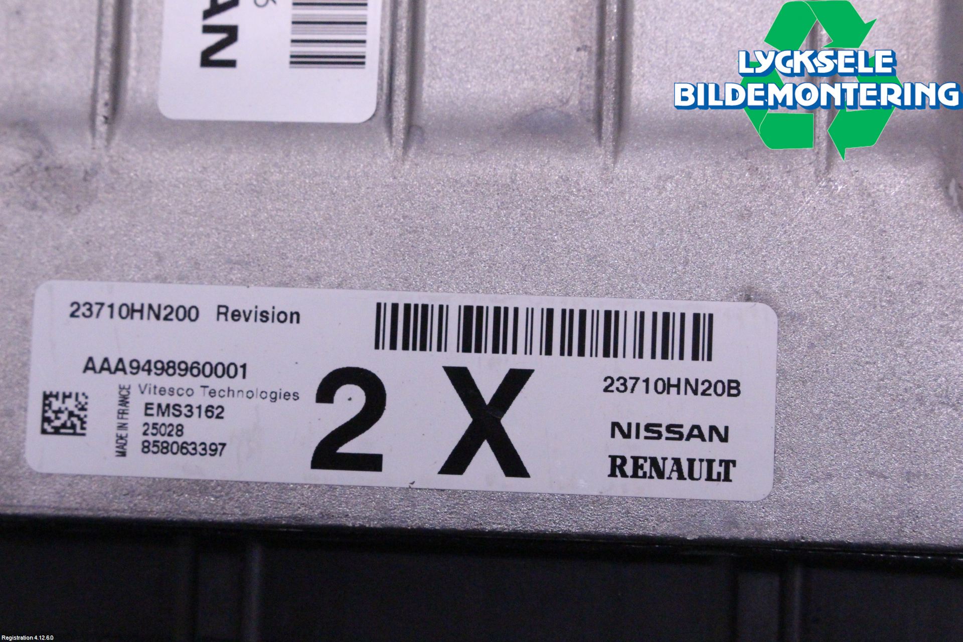 Nissan QASHQAI 21- Styrenhet Insprut Bensin
