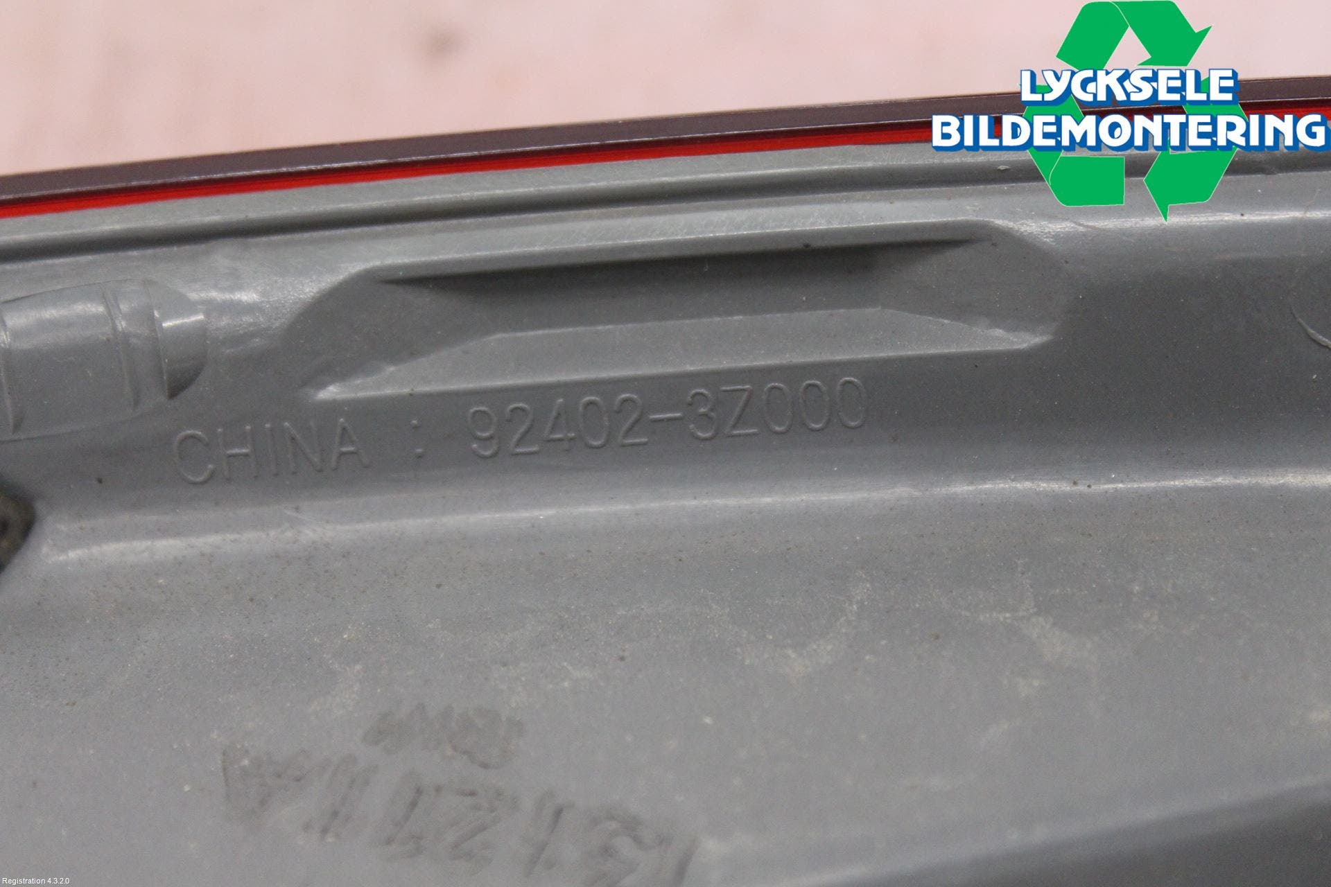 Hyundai i40 08-15 Bakljus Höger