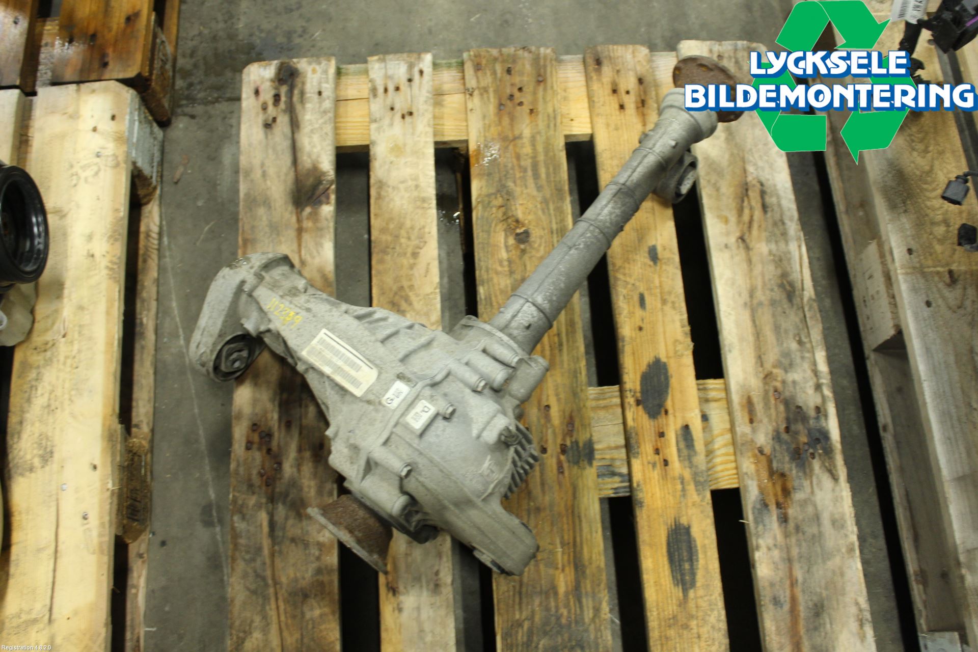 Volkswagen VW TOUAREG 7P 11-18 Framvagn Diffrential