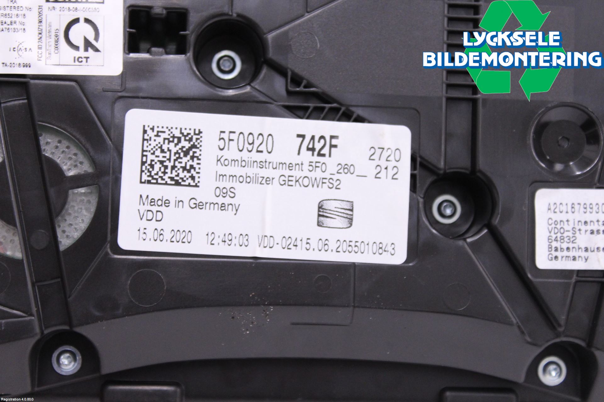 Seat LEON 13-20 Instrument Komb