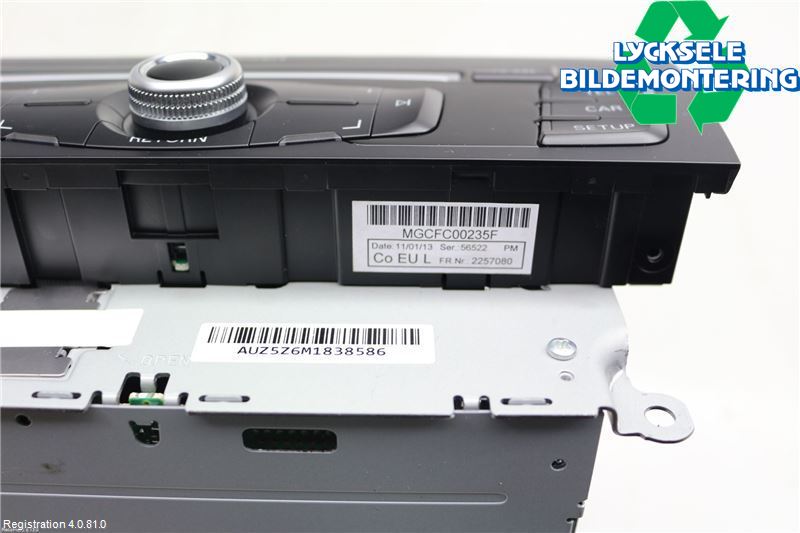 Audi A4 12-15 Cd Radio - Multimediapanel