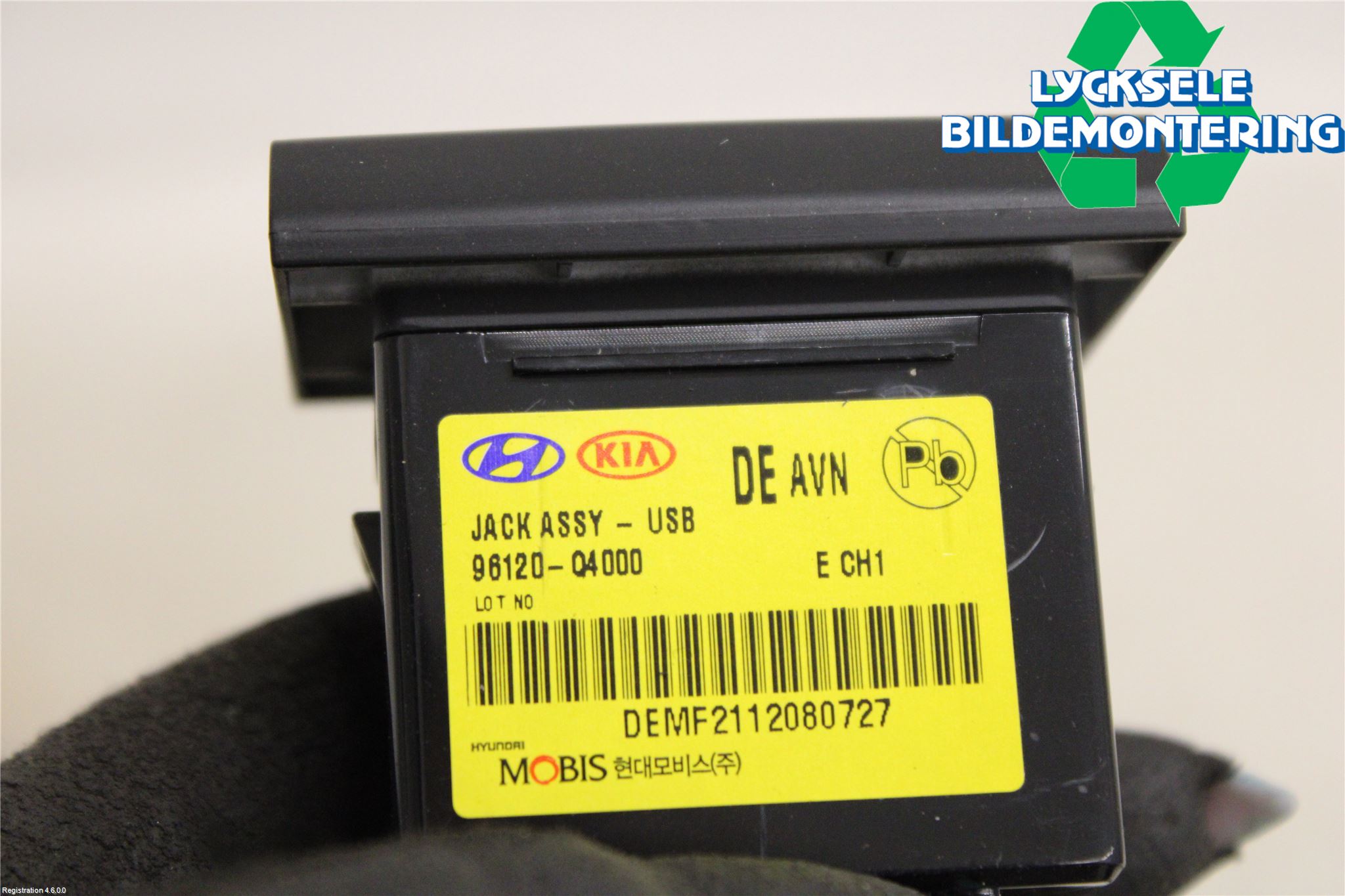 Kia NIRO (DE) 17-22 Usb Connection