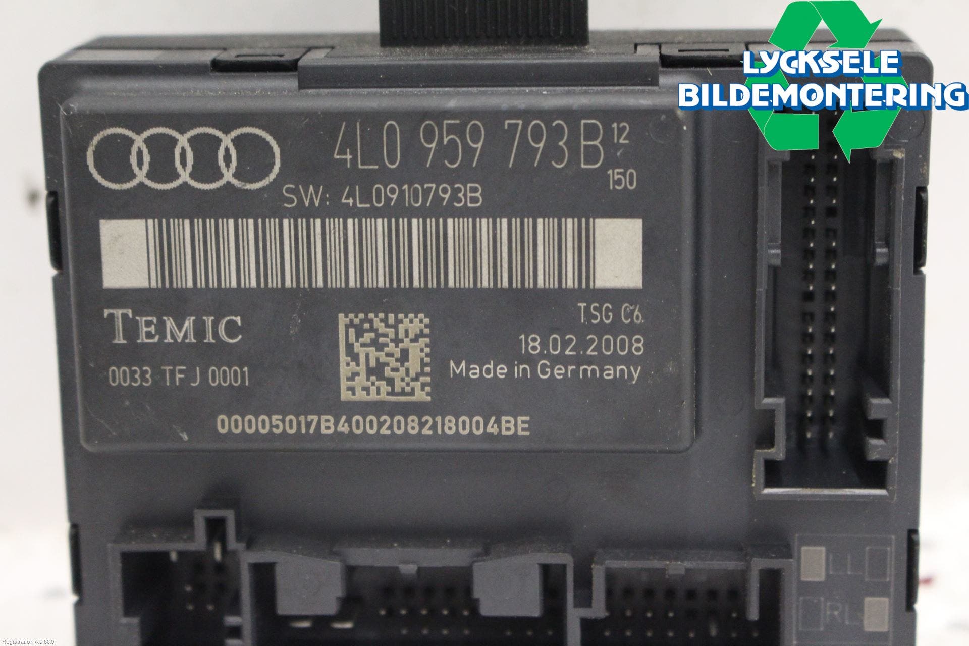 Audi Q7/SQ7 Styrenhet Dörr