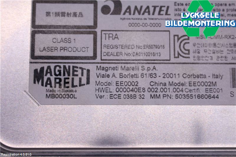BMW X1 F48 15-22 Cd Radio - Multimediapanel