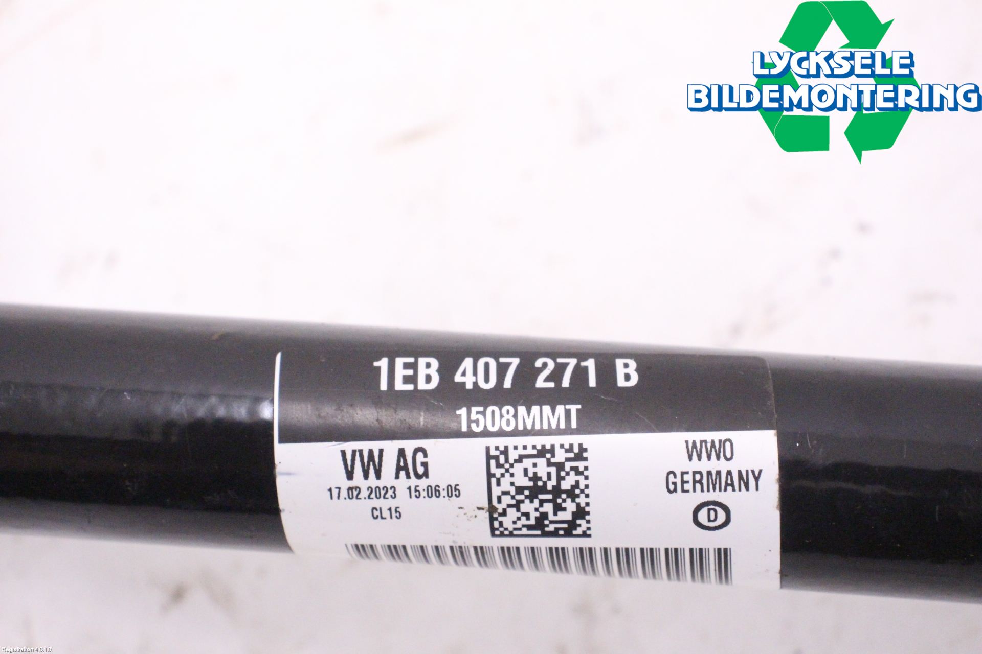 Volkswagen VW ID.4 21- Drivaxel Fram Vänster