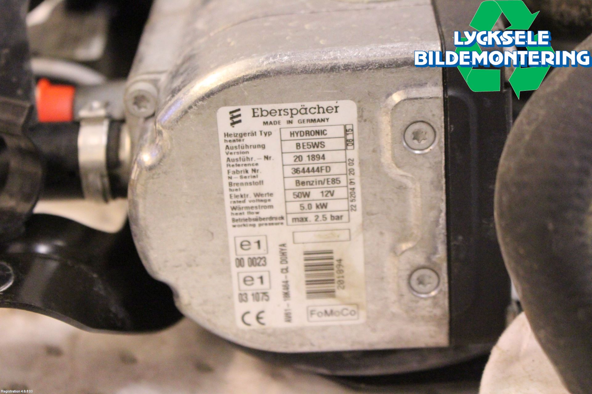 Ford KUGA 13-16 Bensinvärmare