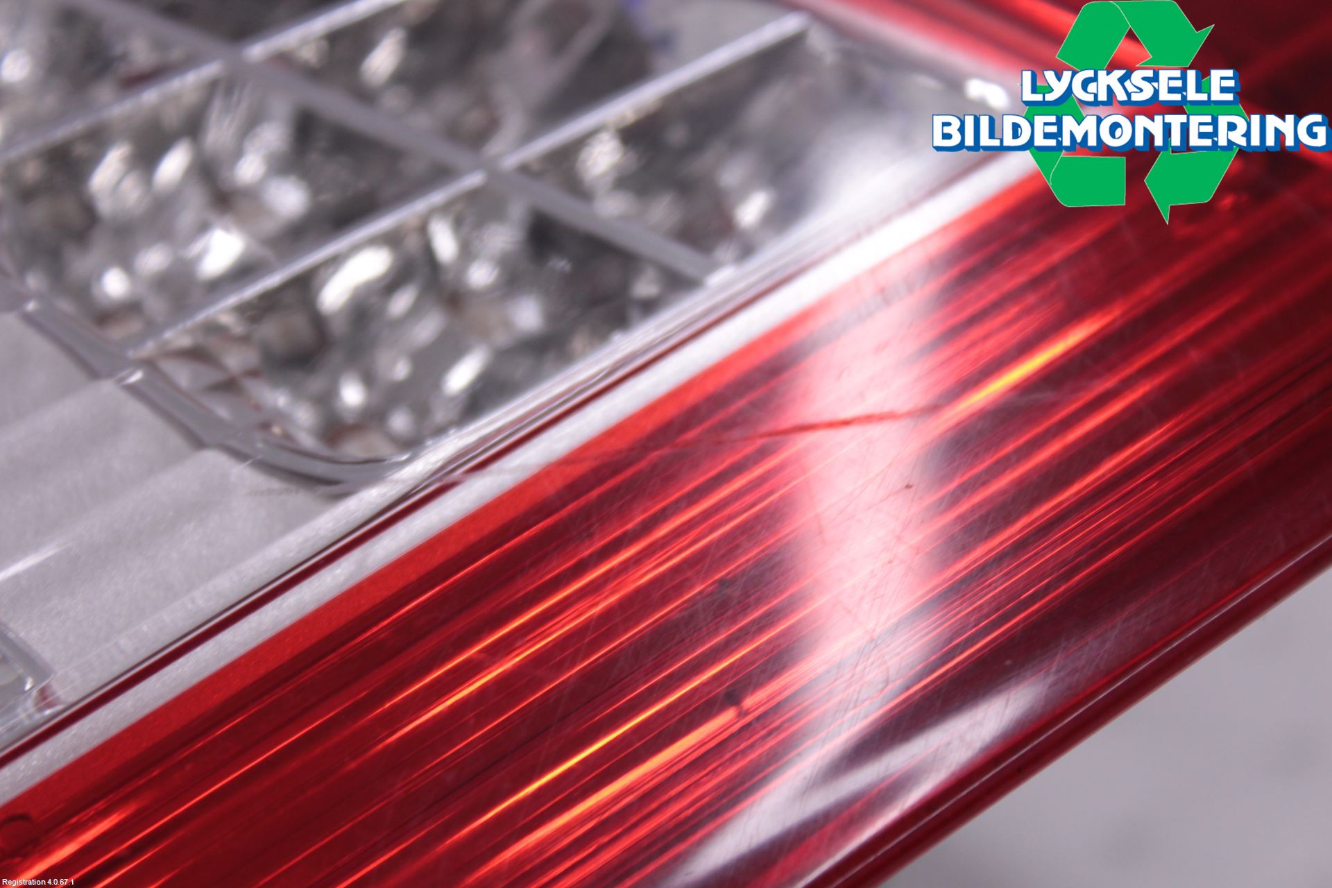 Peugeot 508 11-18 Bakljus Lucka Vä