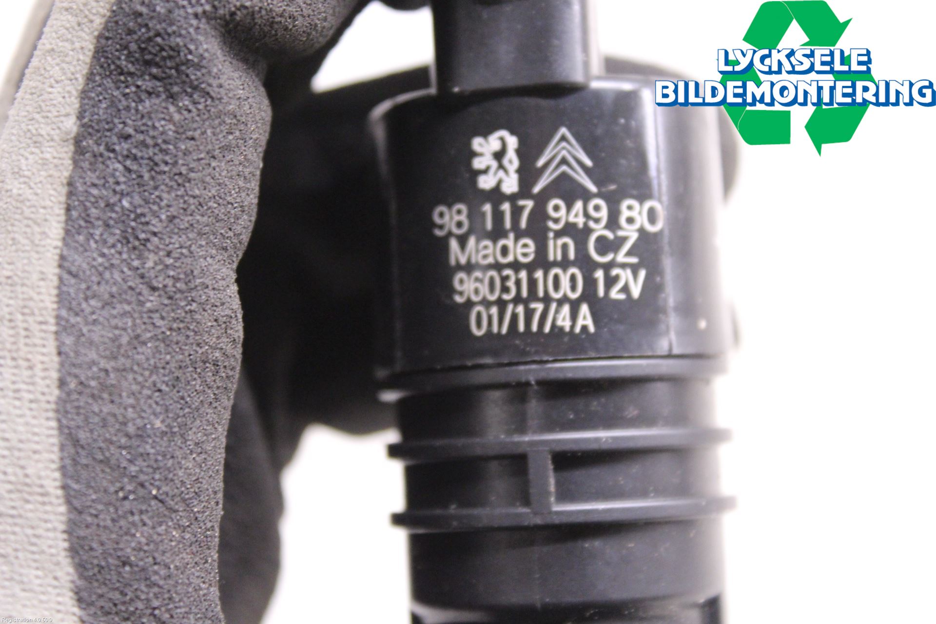 Peugeot EXPERT/E-EXPERT 17- Spolarpump Vindruta