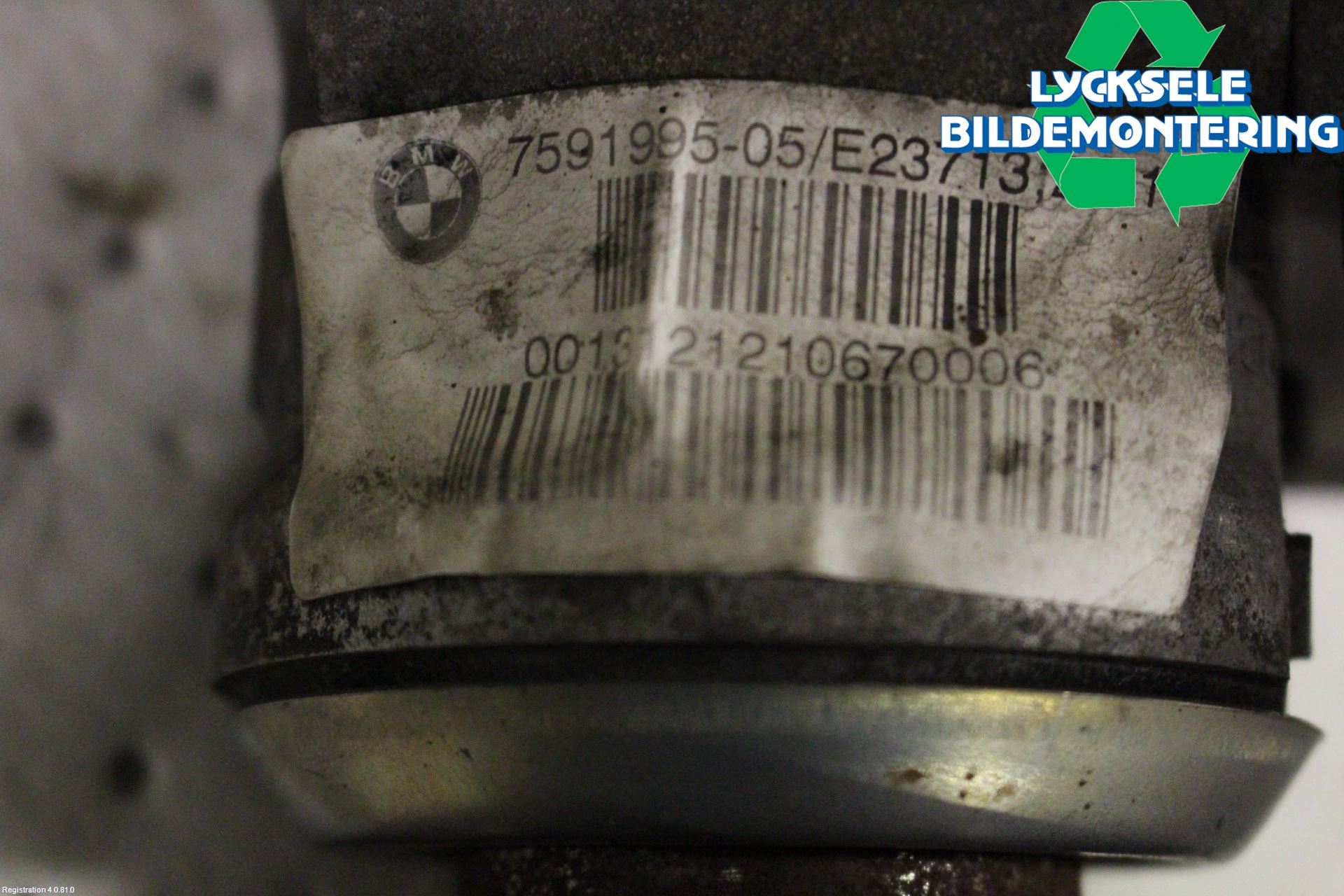 BMW 3 GT F34 13-19 Framvagn Diffrential