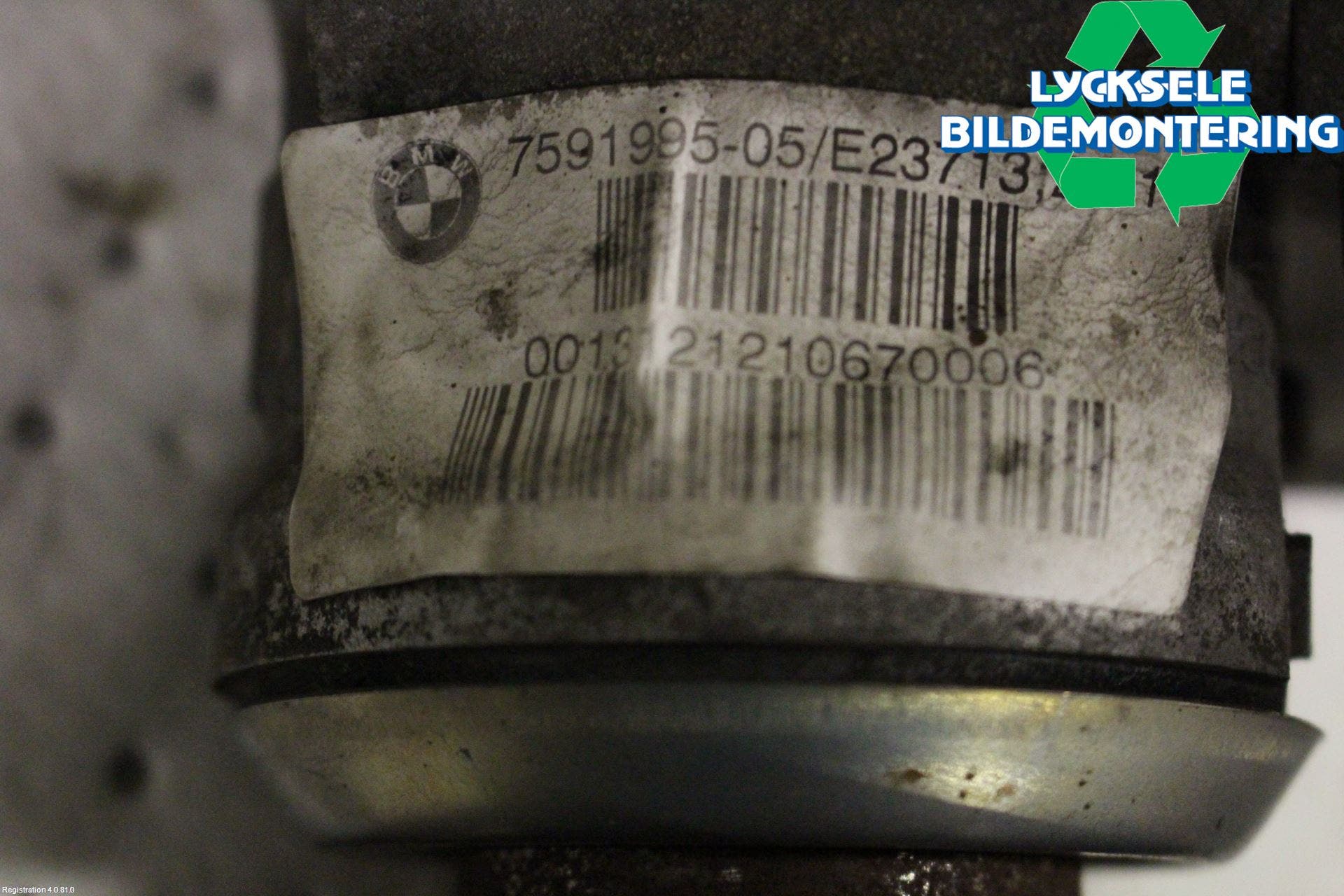 BMW 3 GT F34 13-19 Framvagn Diffrential