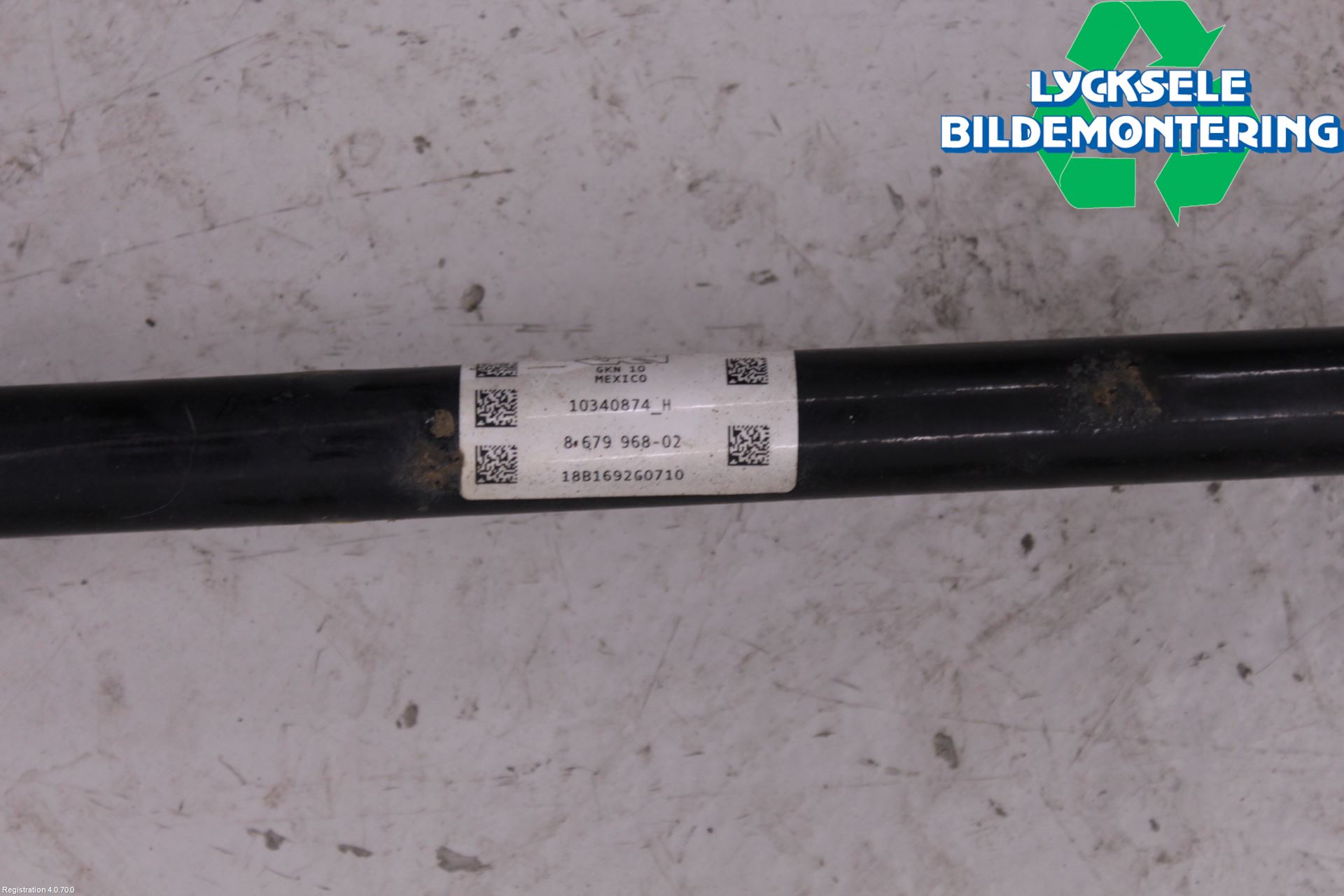 BMW X3 G01 18- Drivaxel Bak Höger