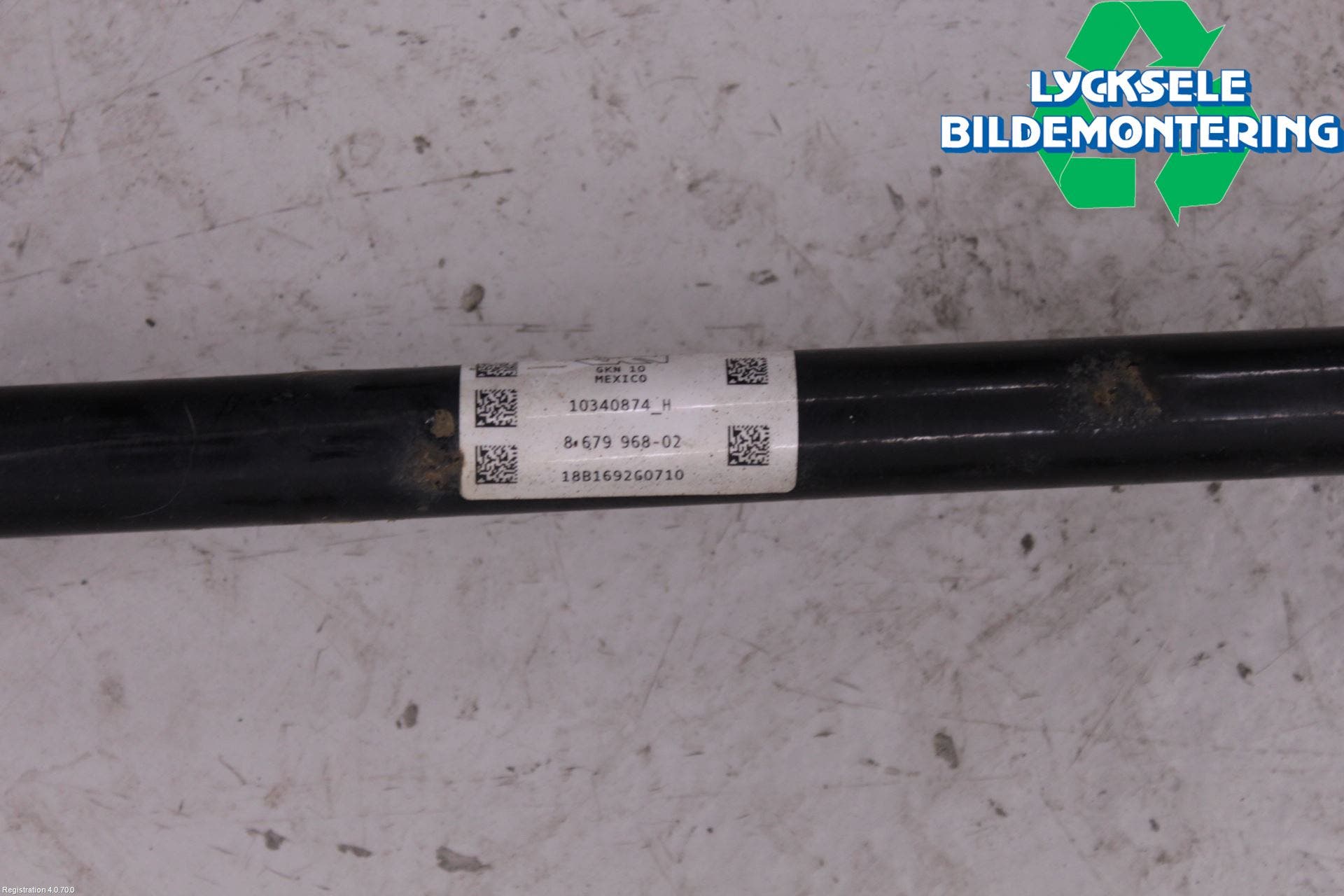 BMW X3 G01 18- Drivaxel Bak Höger