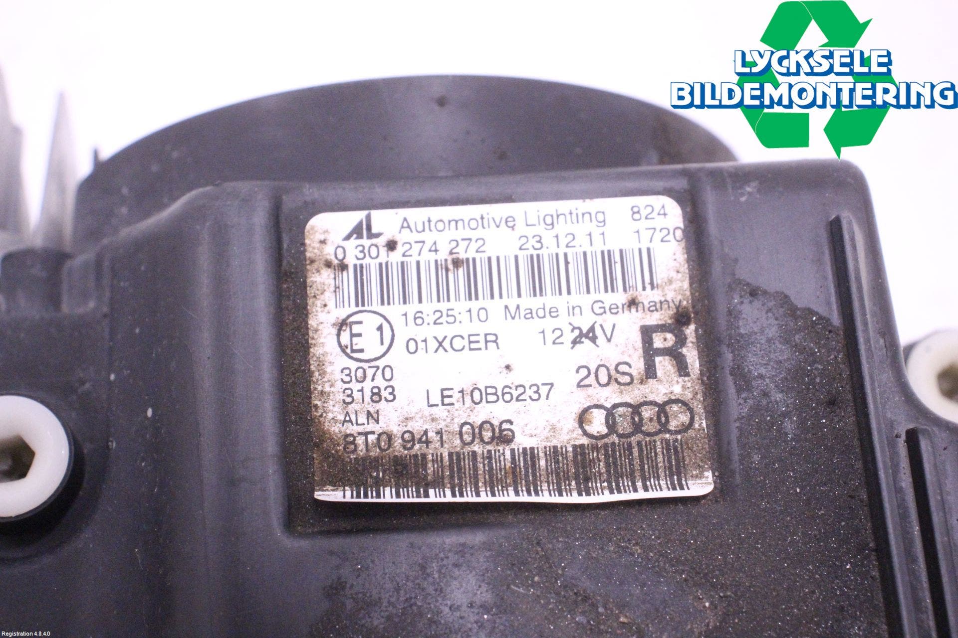 Audi A5 07-16 Strålkastare Höger