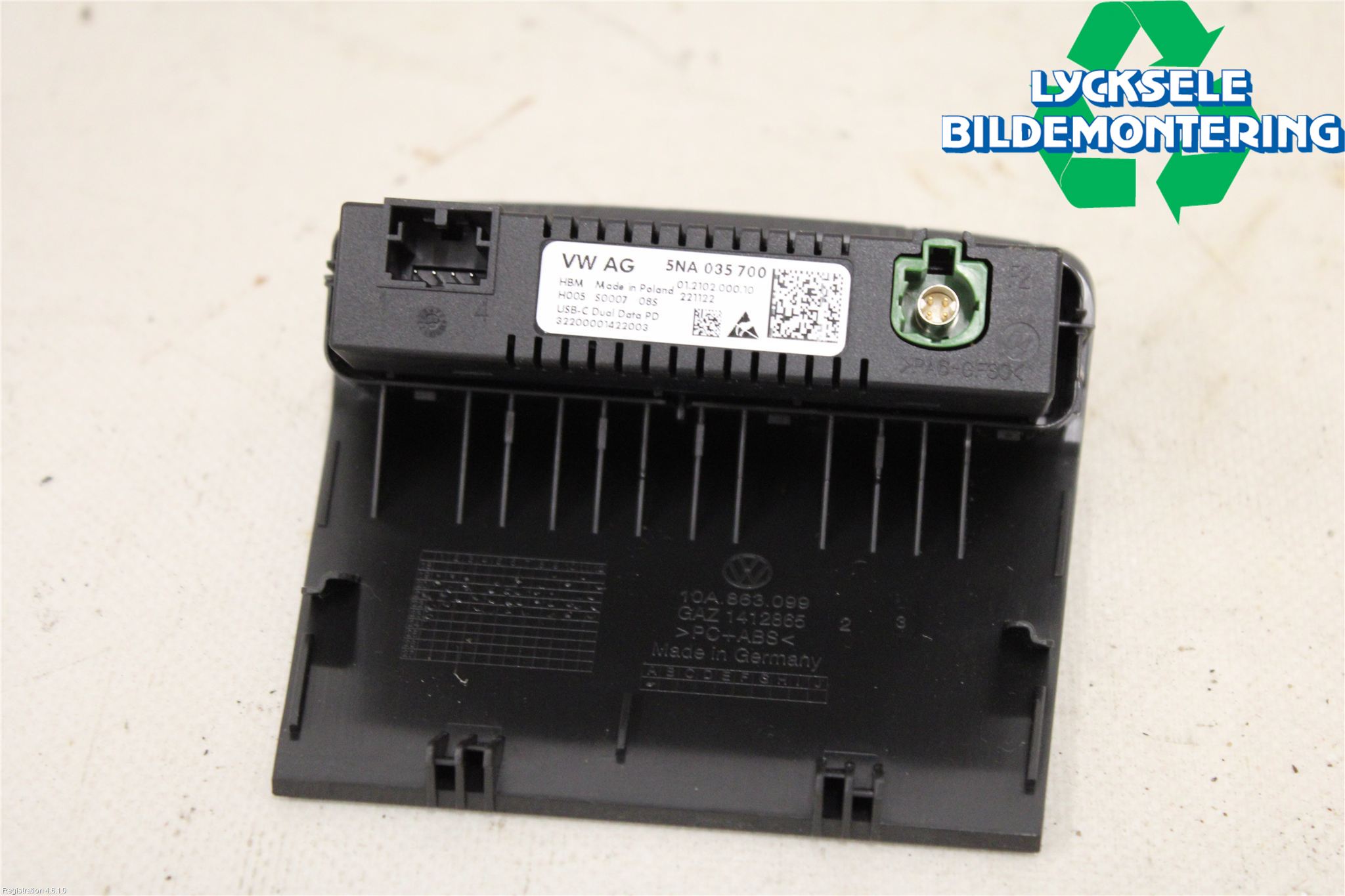 Volkswagen VW ID.3 21- Usb Connection