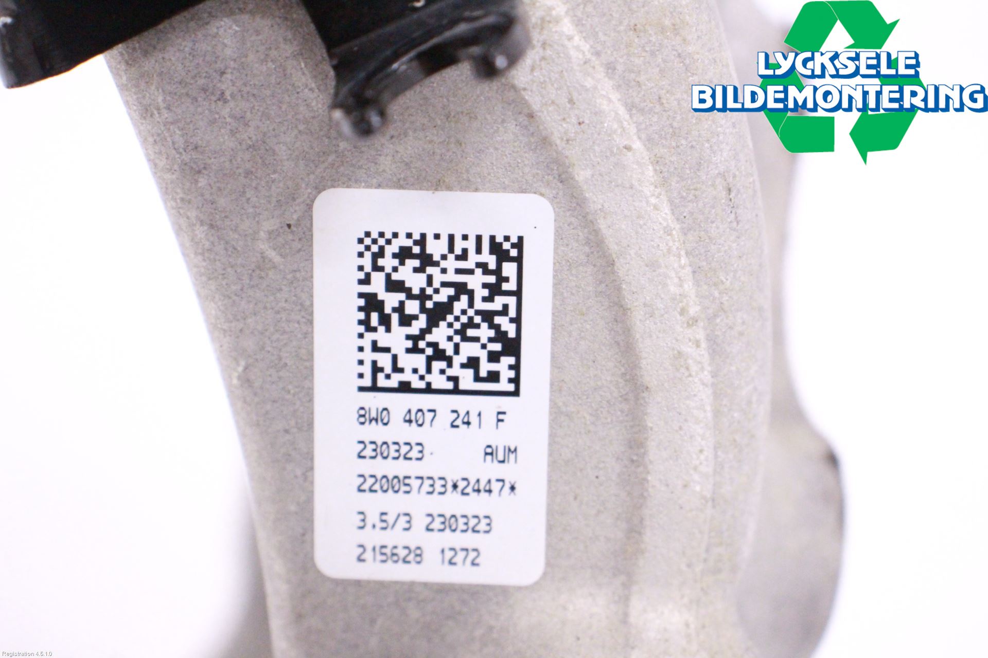 Audi A4/S4 B9 20- Styrspindel Lagerhus Vä