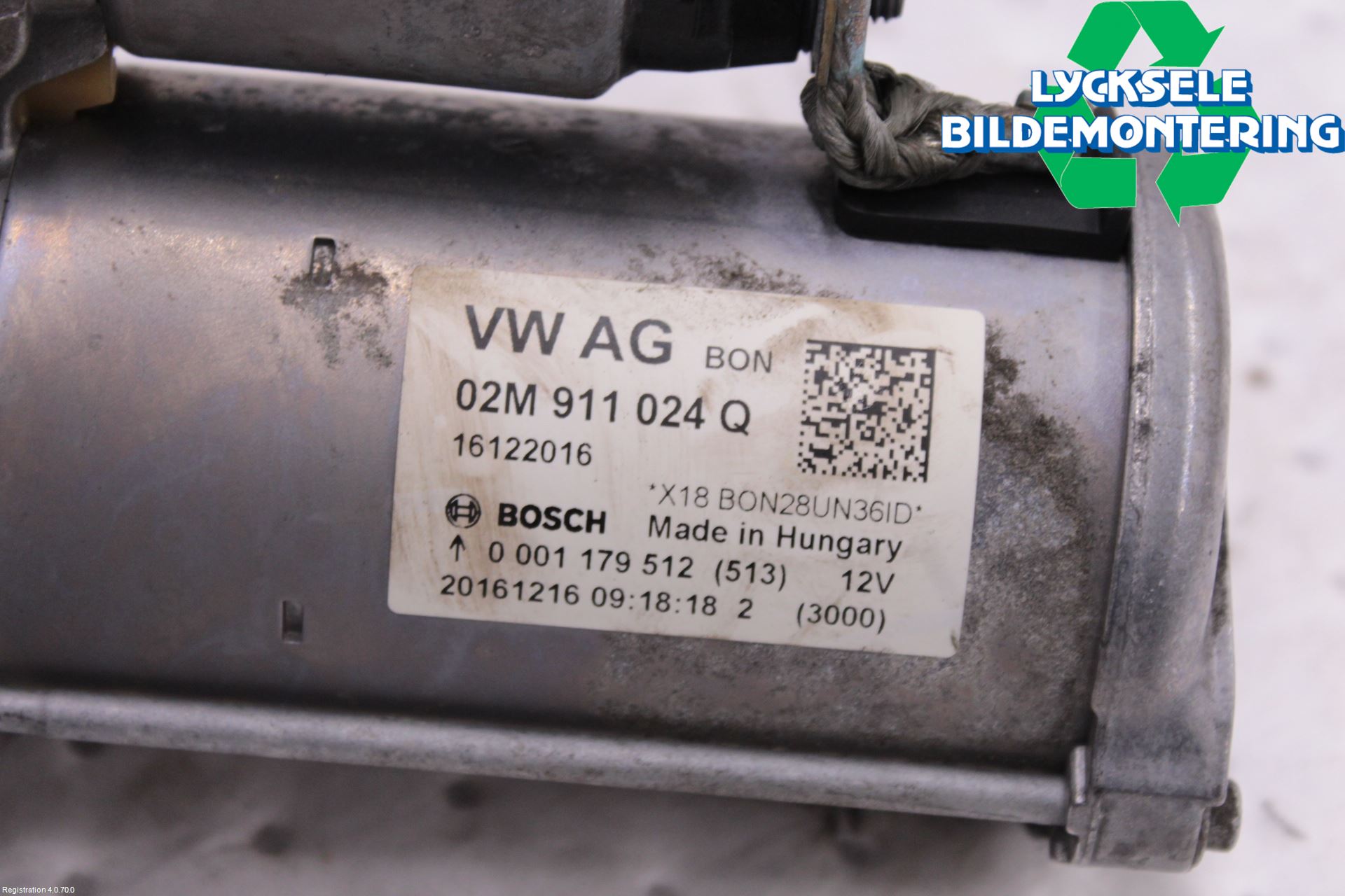 Skoda FABIA 15-21 Startmotor