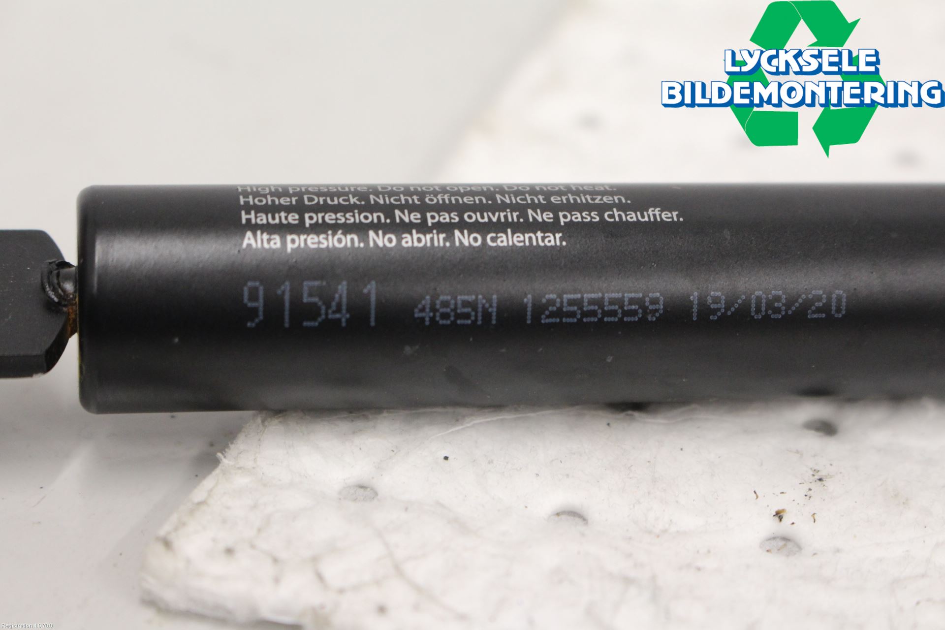 Subaru FORESTER SH  08-13 Gasfjäder Baklucka