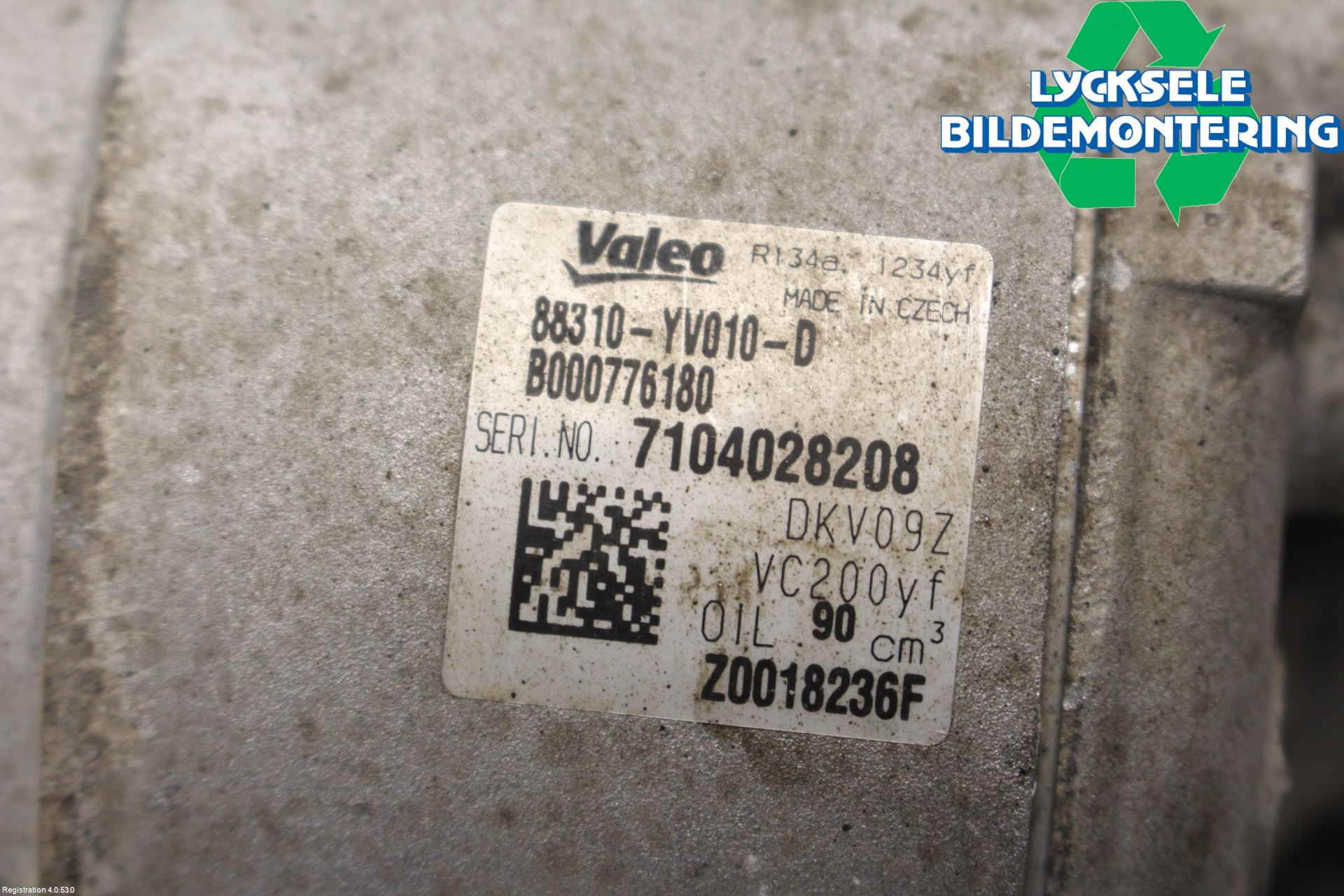 Toyota AYGO 15-21 Ac Kompressor