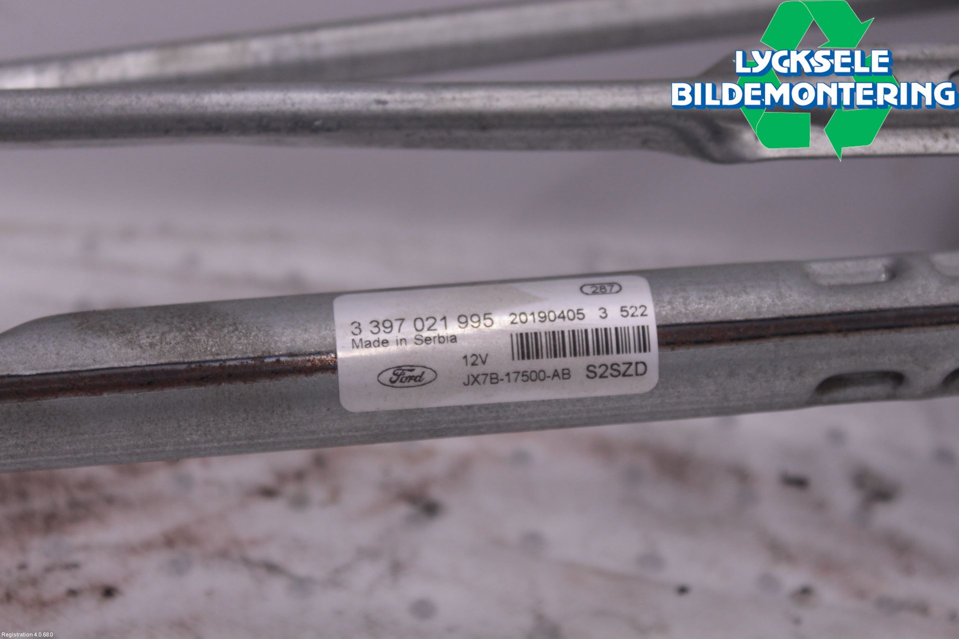 Ford FOCUS 19- Torkarmotor Vindruta