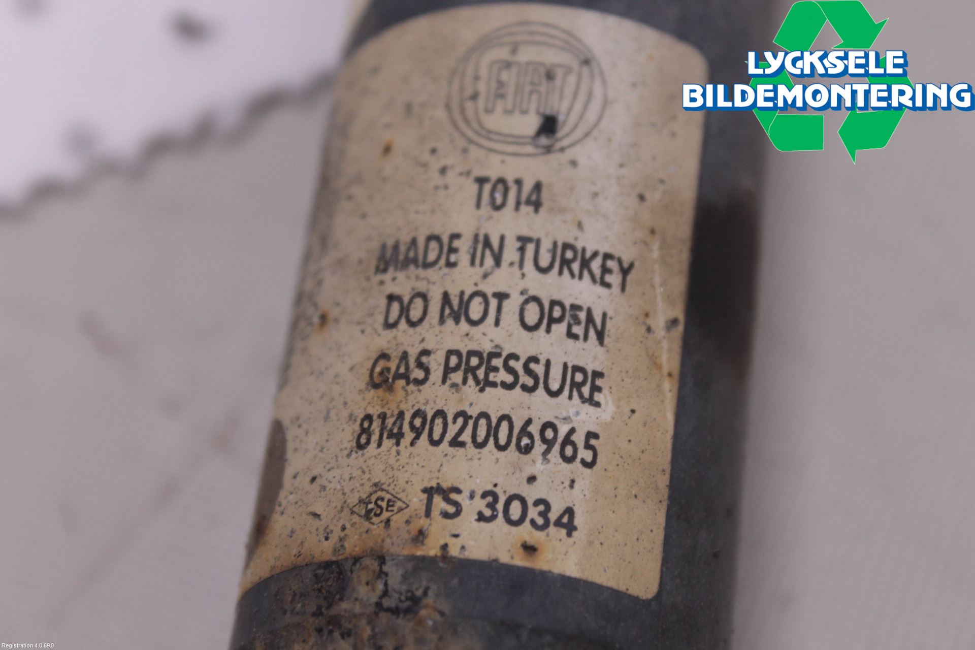 Opel COMBO D 12-18 Stötdämpare Bak