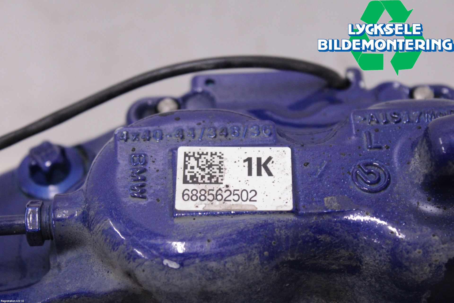 BMW X3 G01 18- Bromsok Fram Vänster