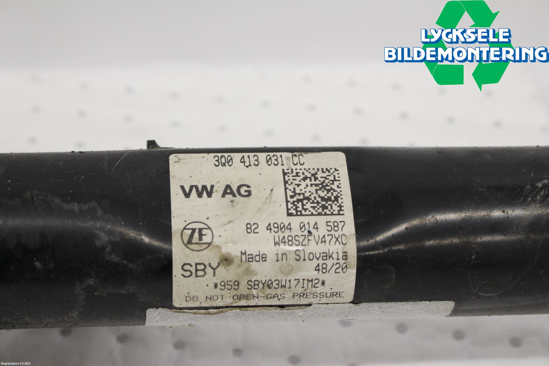 Volkswagen VW PASSAT 20-24 Fjäderben Fram Vänster