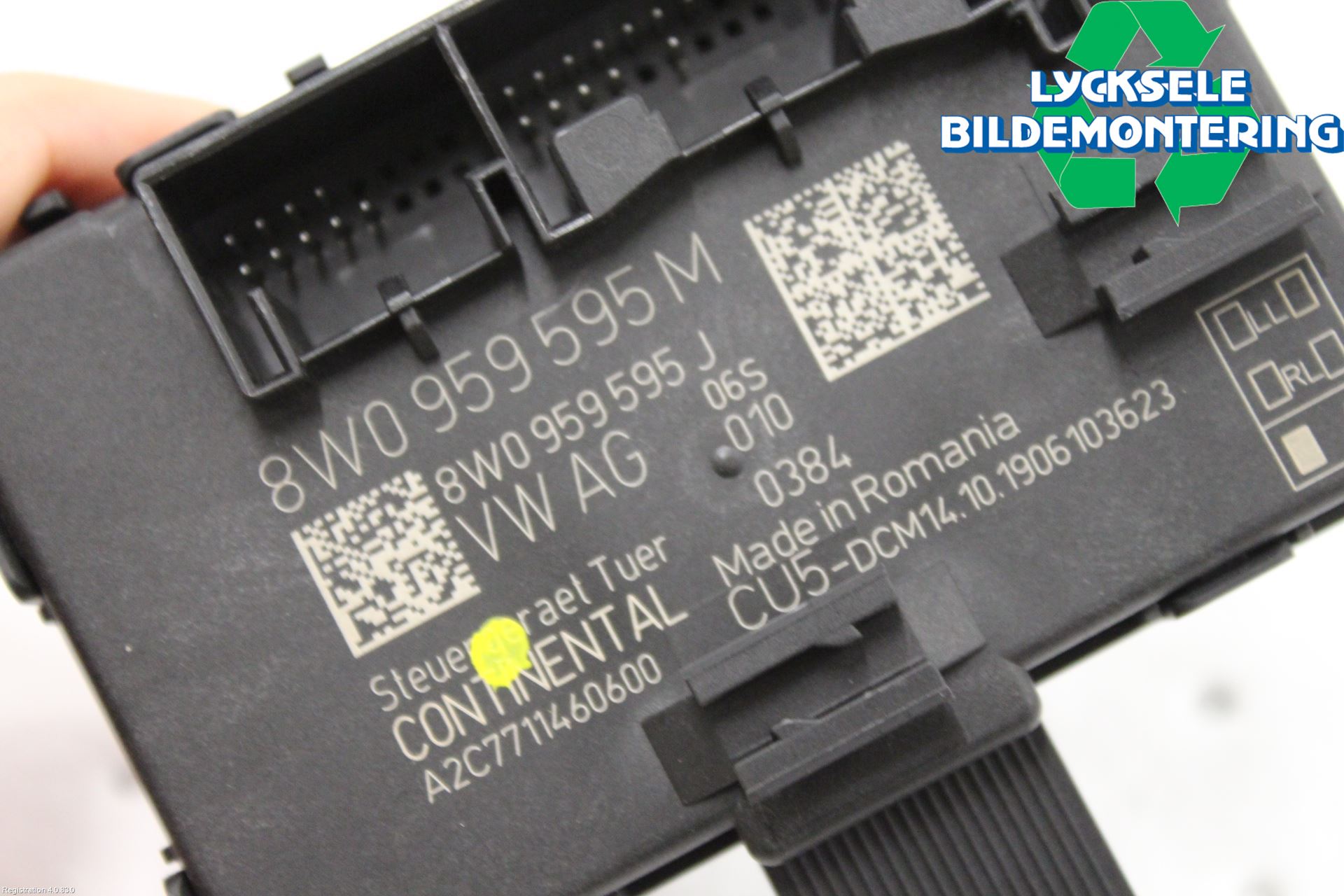 Skoda SUPERB 16-24 Styrenhet Dörr