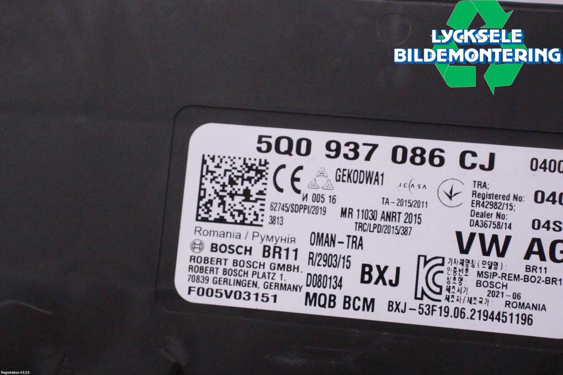 Volkswagen VW PASSAT 20-24 Komfort Styrdon