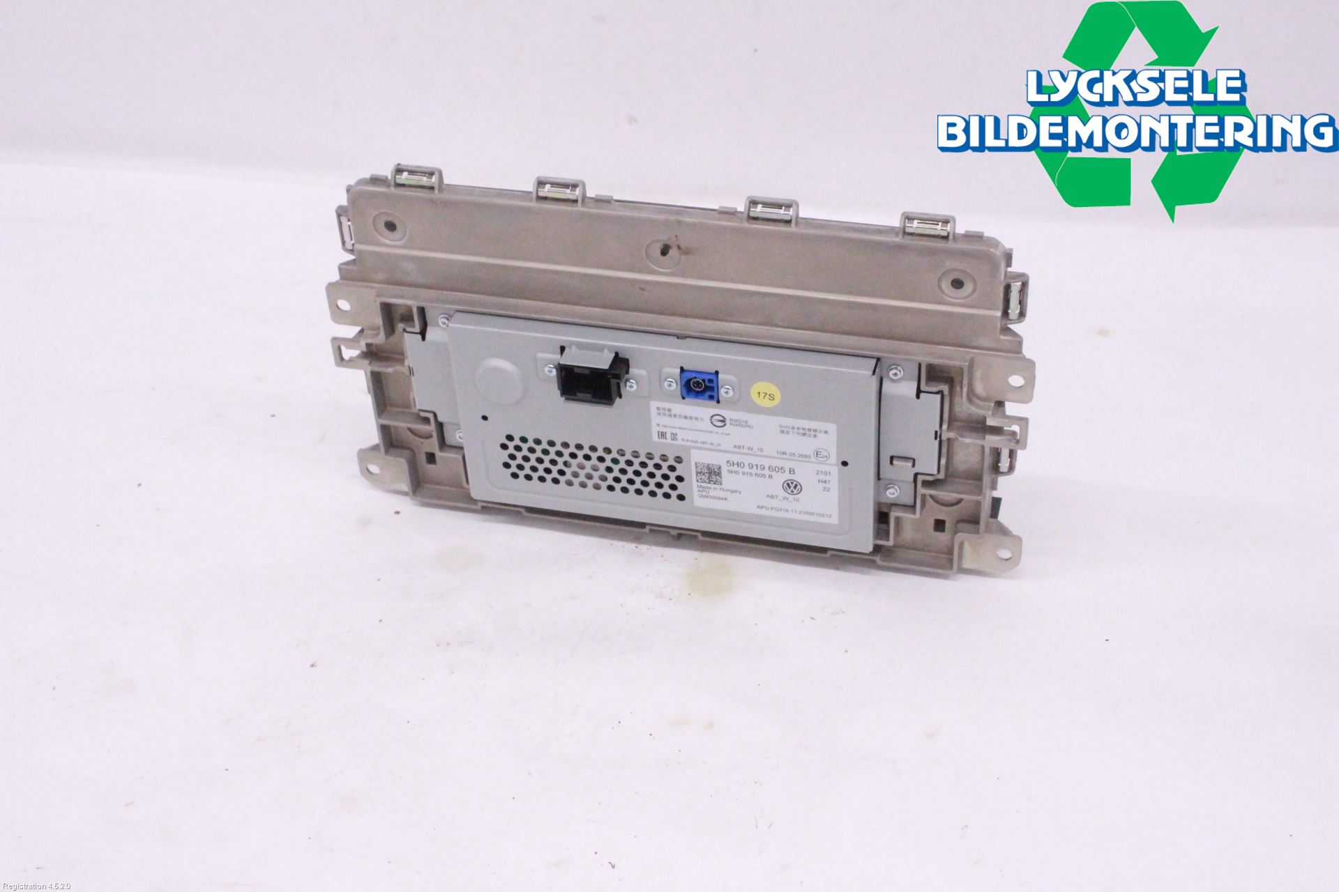 Volkswagen VW GOLF / E-GOLF VIII 20- Multifunktionsdisplay