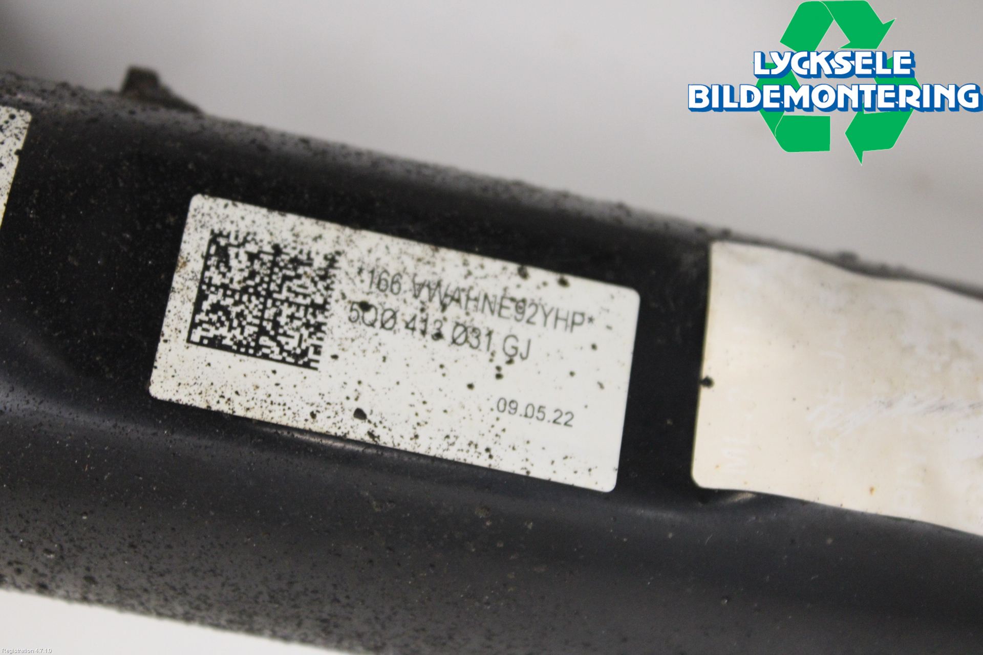 Volkswagen VW GOLF / E-GOLF VIII 20- Fjäderben Fram Vänster