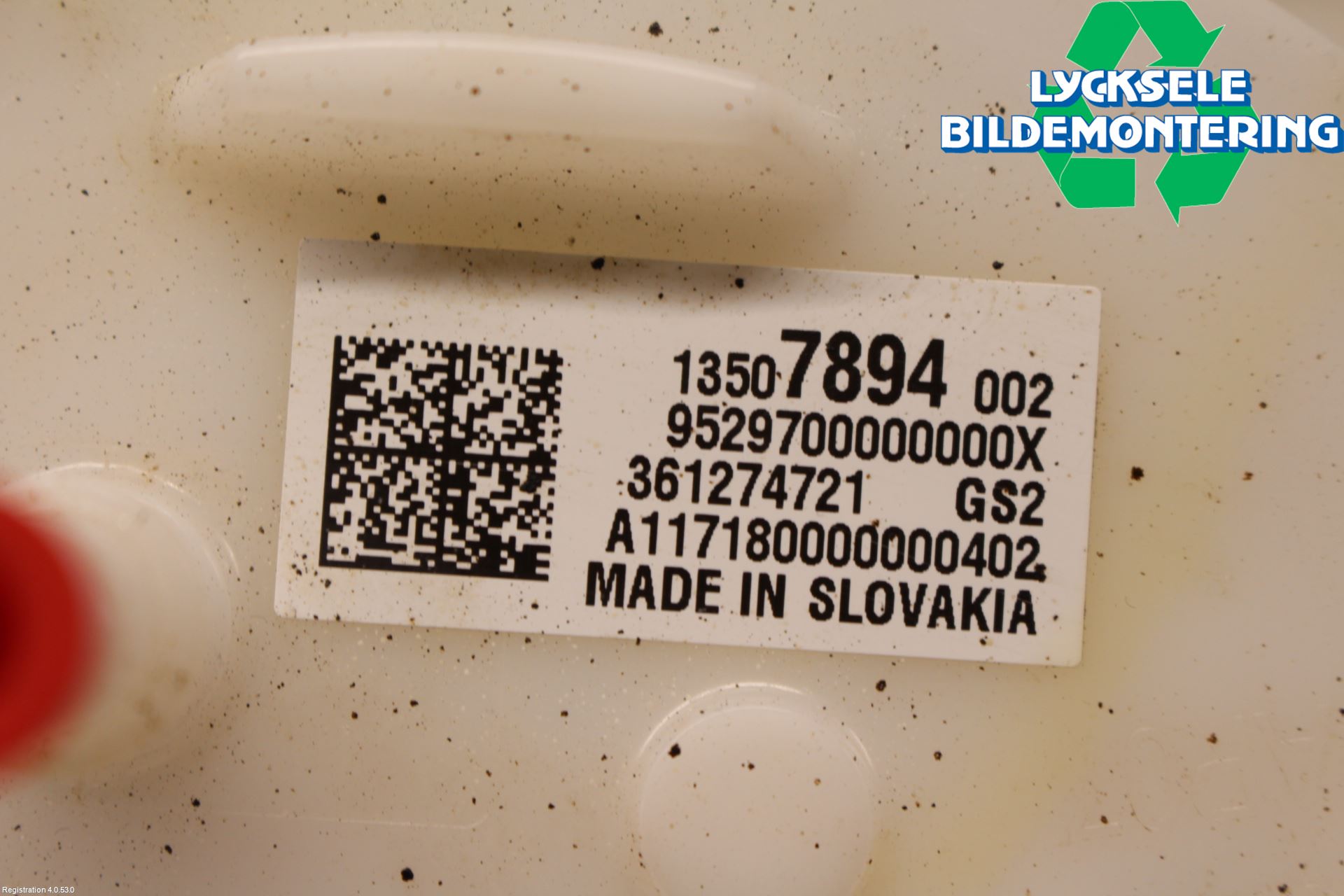 Opel ASTRA K 16-22 Bränslepump El