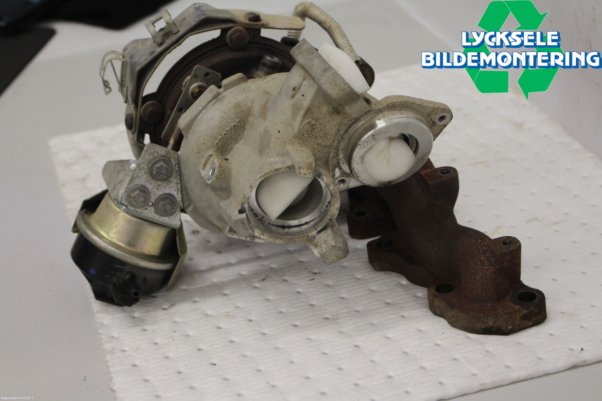 Volkswagen VW CADDY 16-20 Turboaggregat