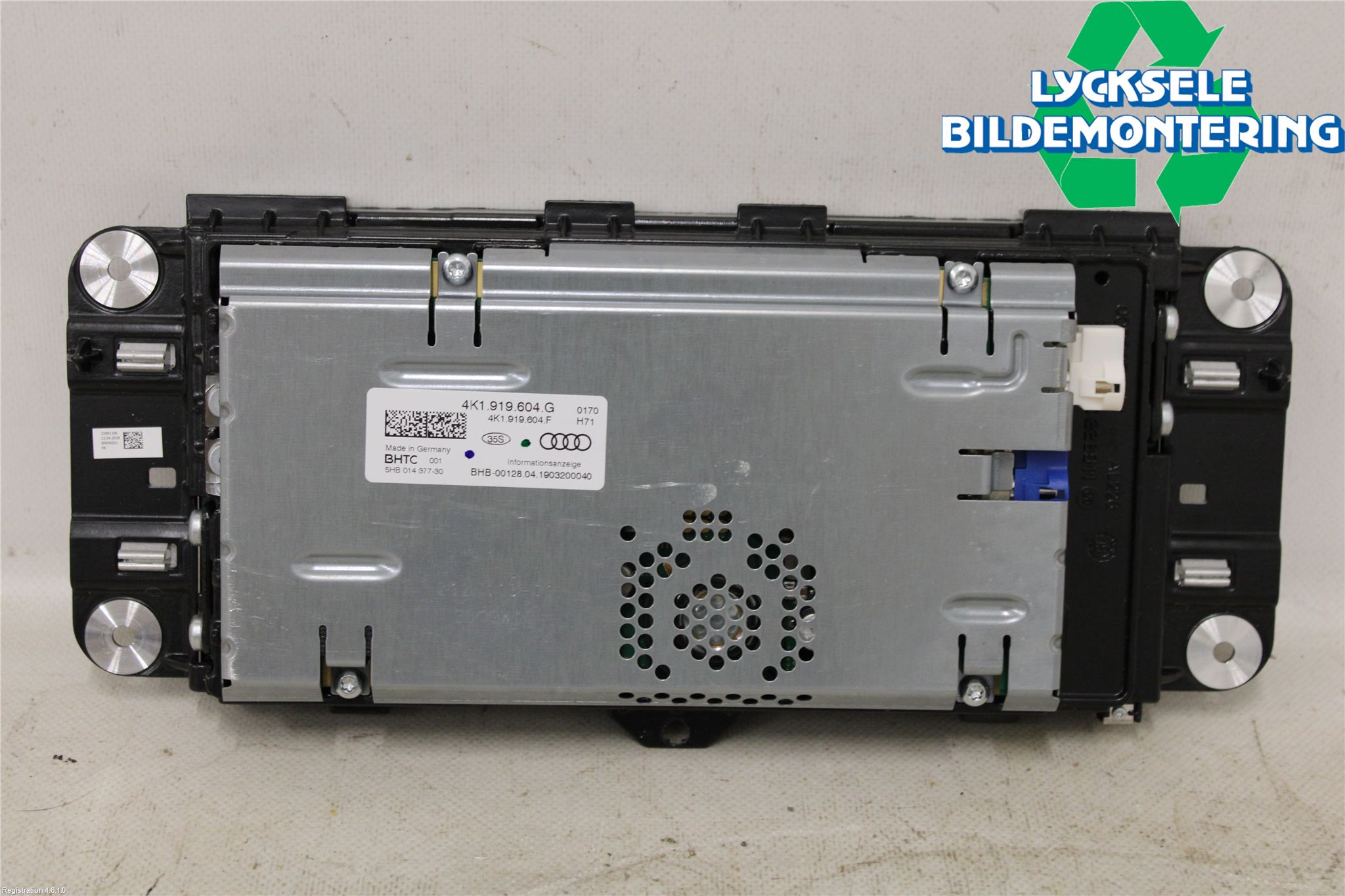 Audi A6 F2/C8 19- Bildskärm