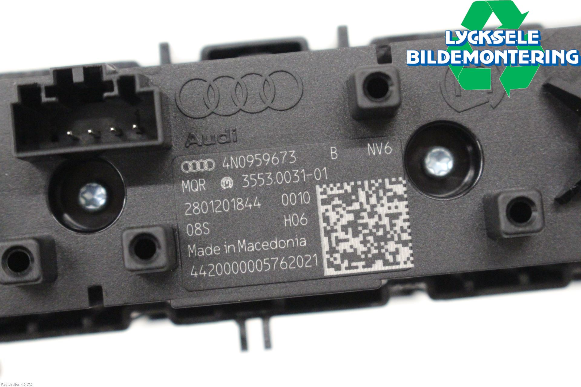 Audi E-TRON, S GE 19- Strömställare Multifunktion