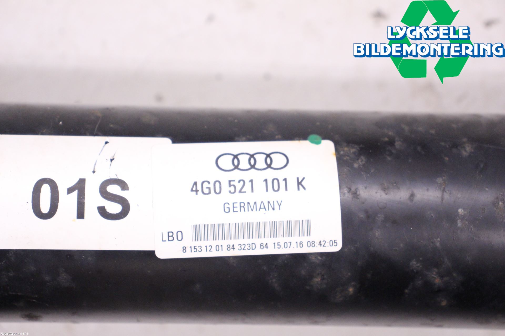 Audi A6 ALLROAD 12-18 Mellanaxel Komp