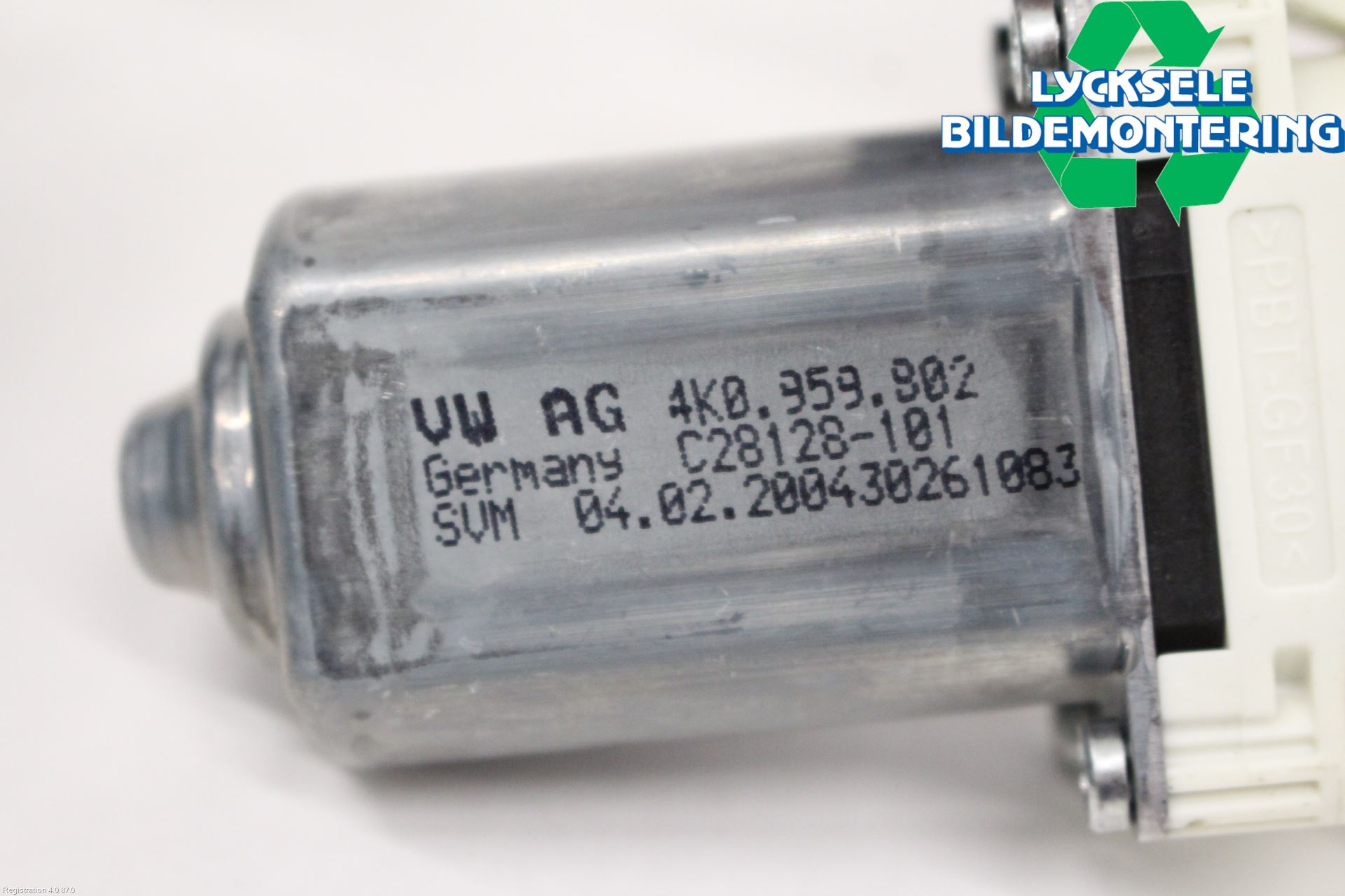 Audi E-TRON, S GE 19- Fönsterhissmotor