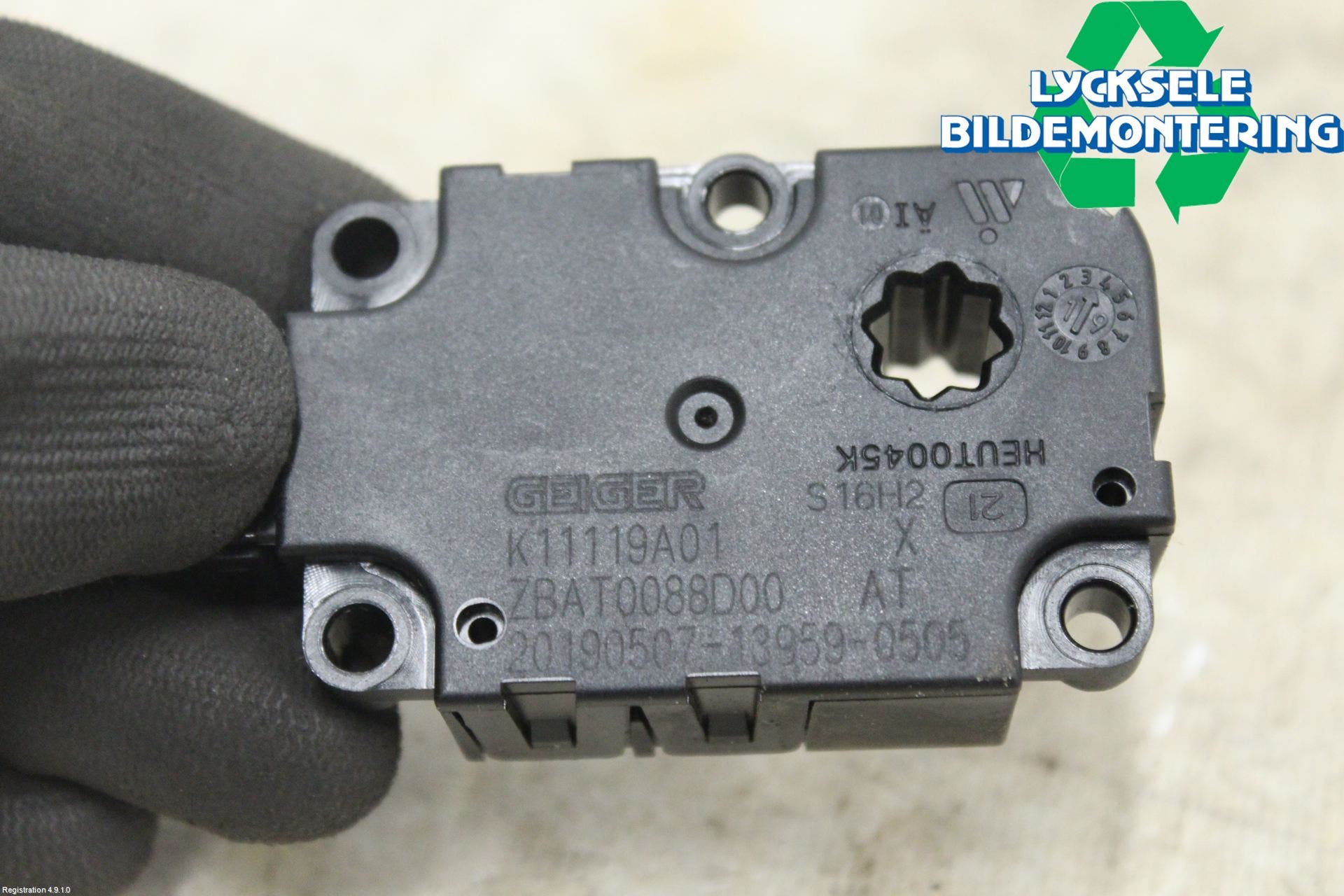 Mercedes-Benz MB C-KLASS (W205) 14-21 Ac Reglermotor