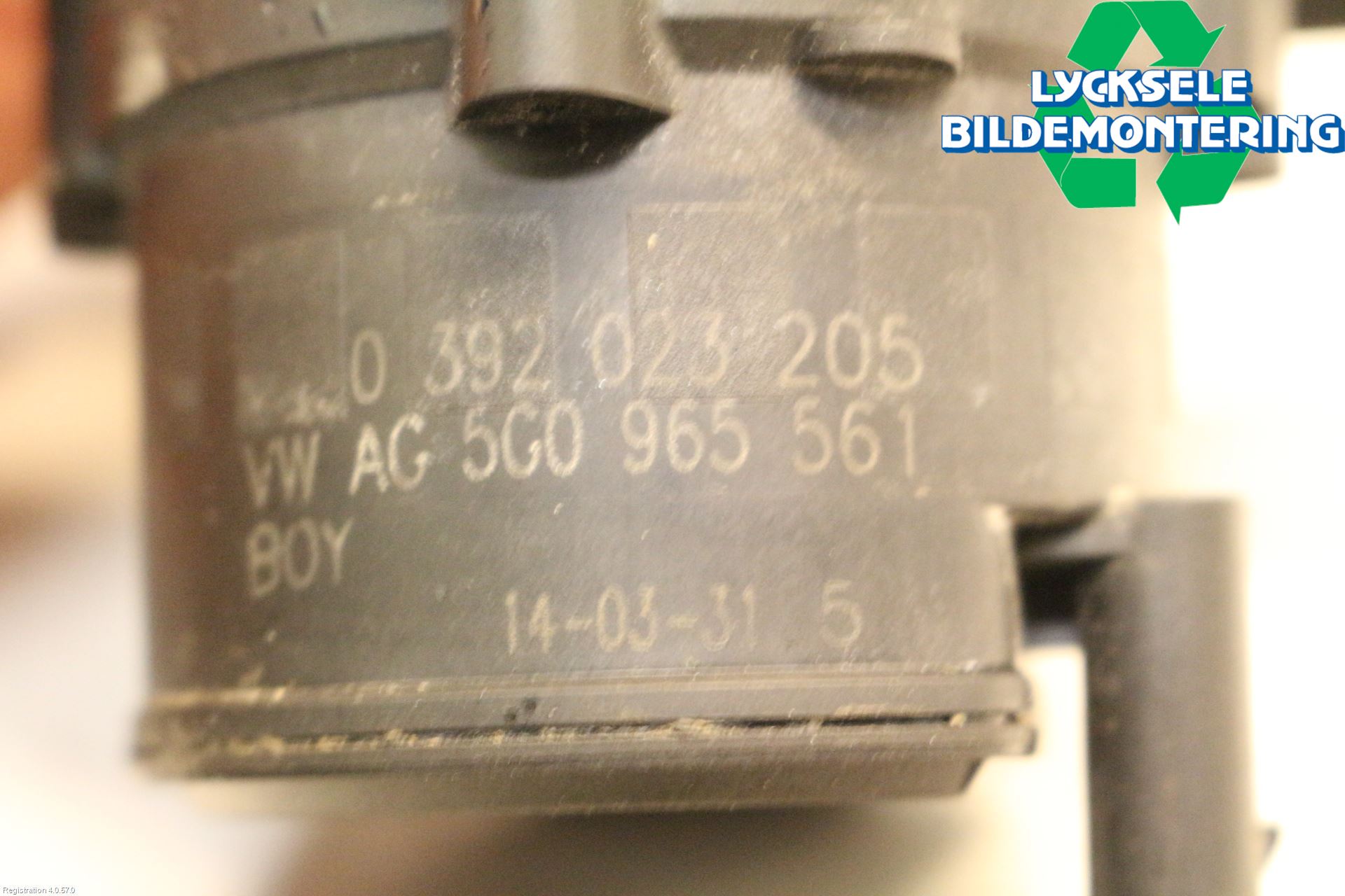 Volkswagen VW GOLF / E-GOLF VII 13-20 Värme Cirkulationspump