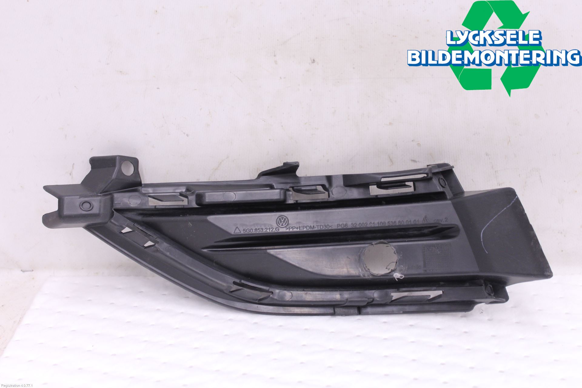 Volkswagen VW GOLF / E-GOLF VII 13-20 Dimljussarg Fram