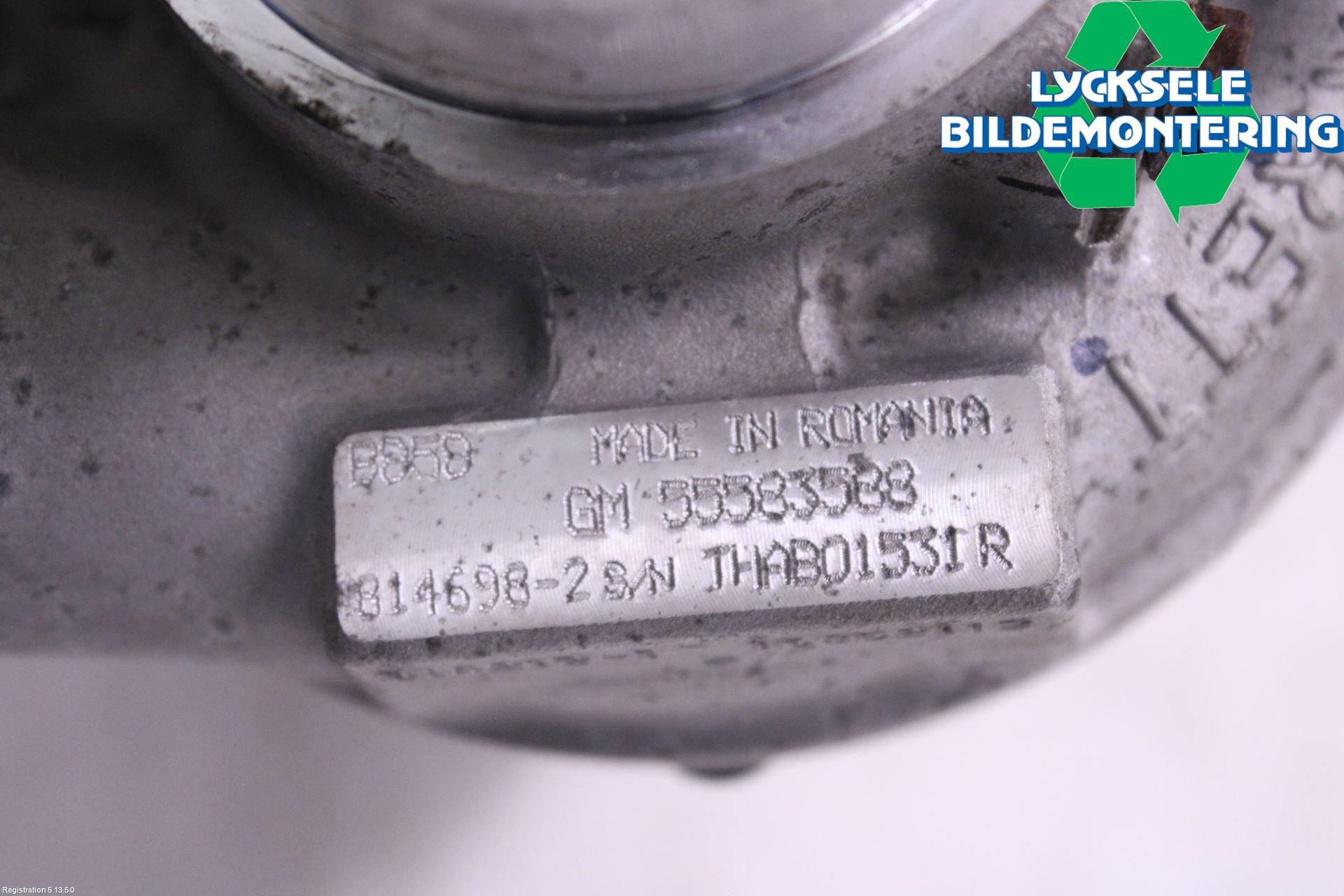 Opel ASTRA K 16-22 Turboaggregat