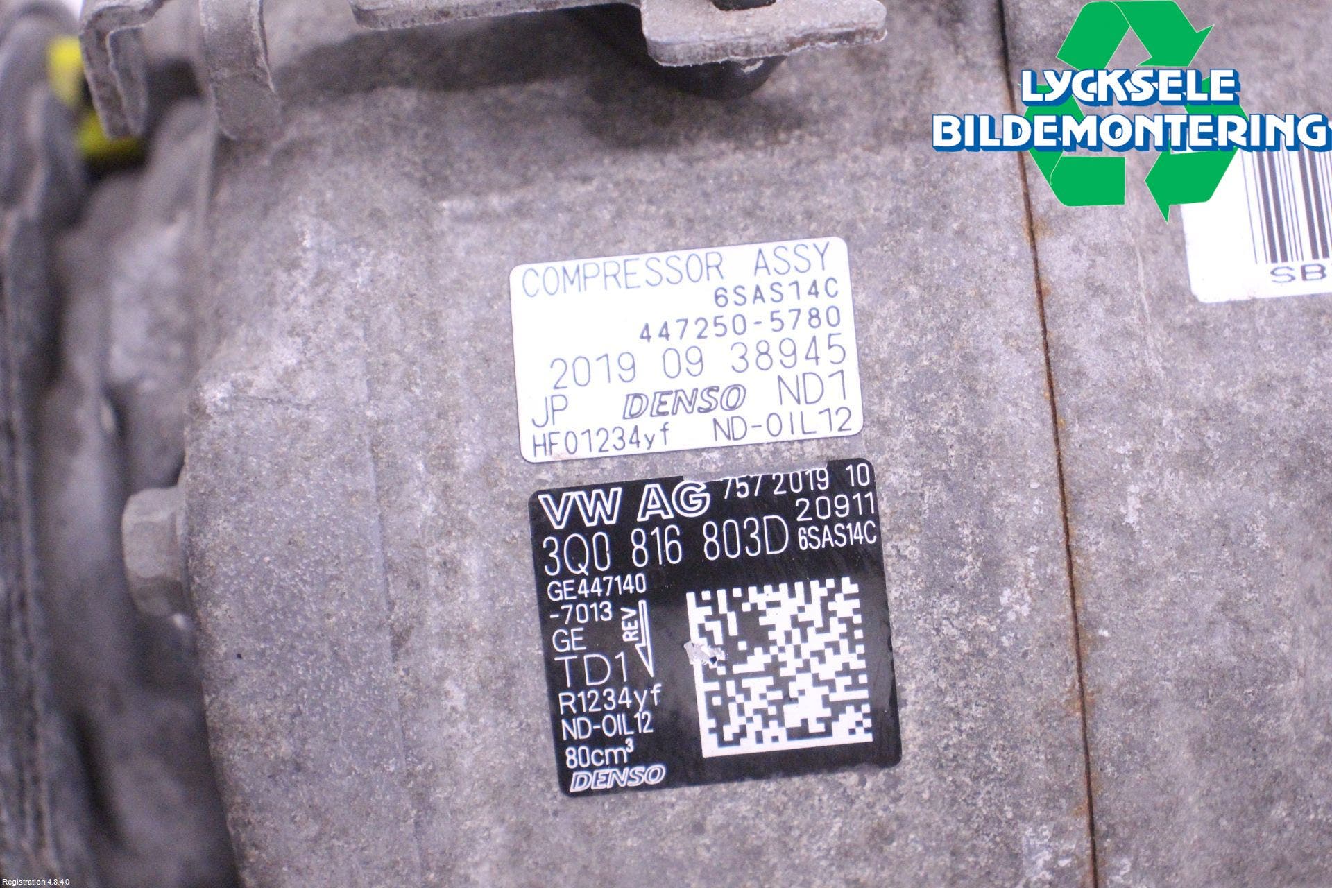 Volkswagen VW POLO VI 18->> Ac Kompressor