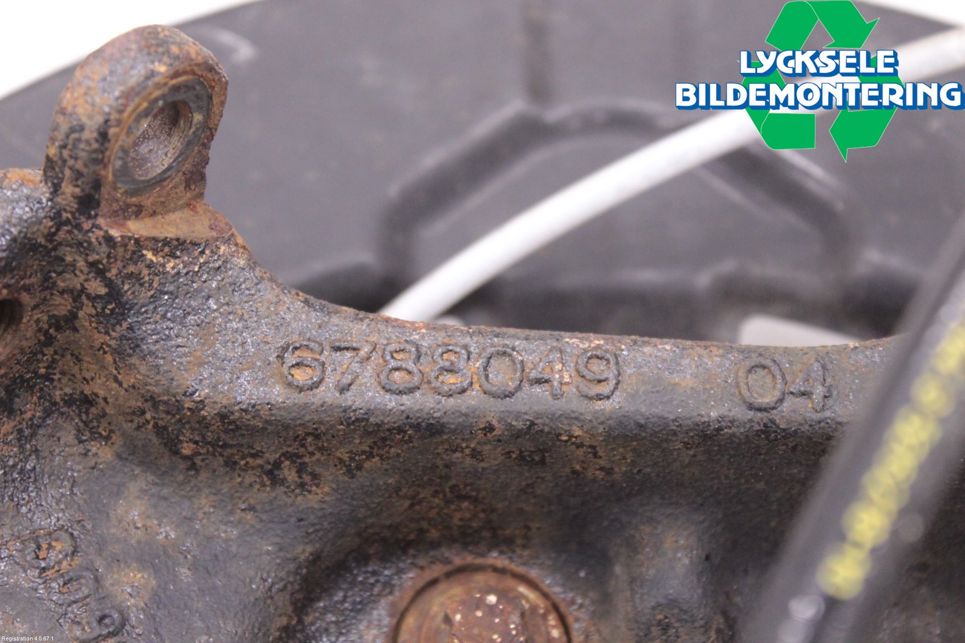 BMW X1 E84 10-15 Hjullagerhus-Spindel Vä B