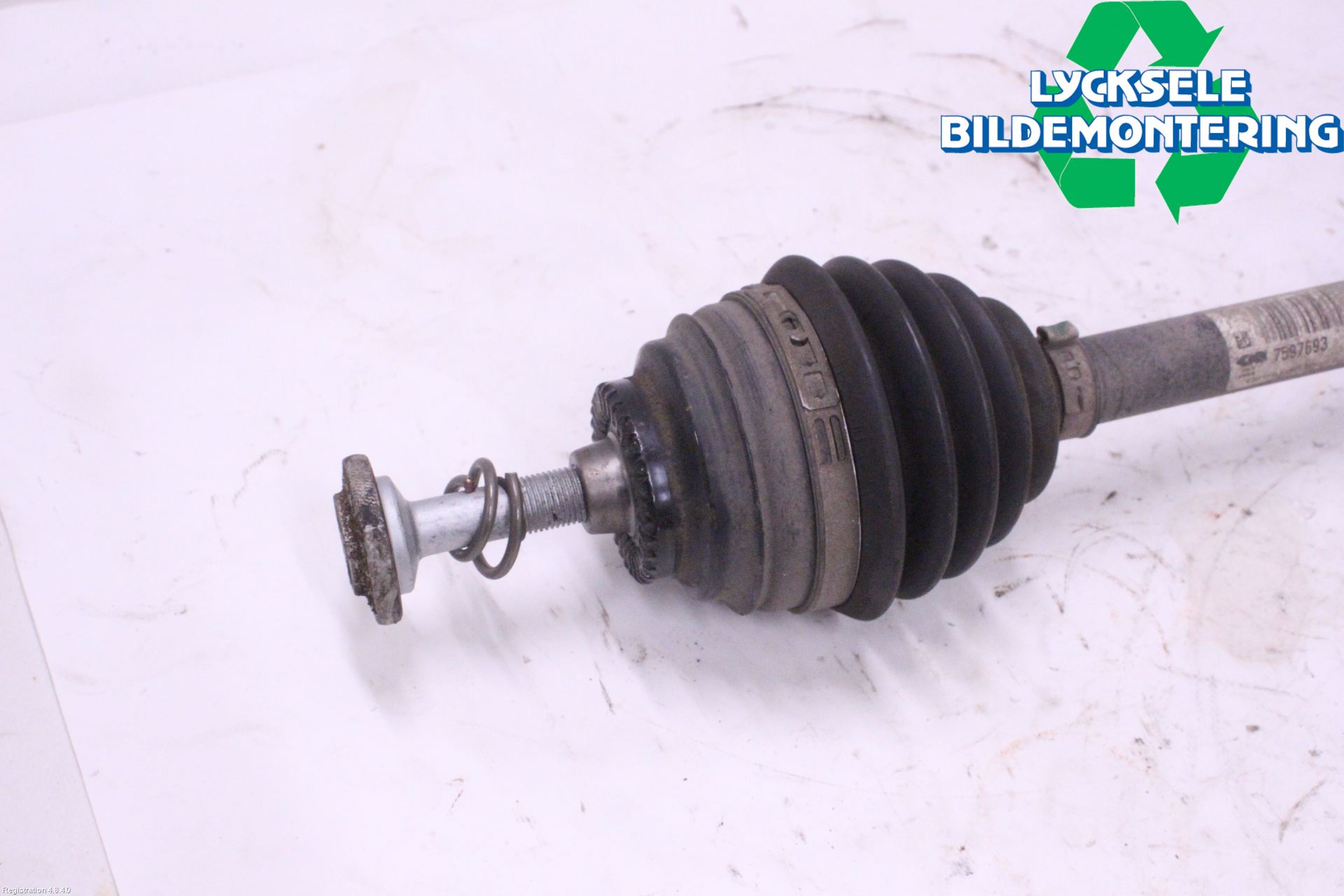 BMW 3 GT F34 13-19 Drivaxel Fram Vänster