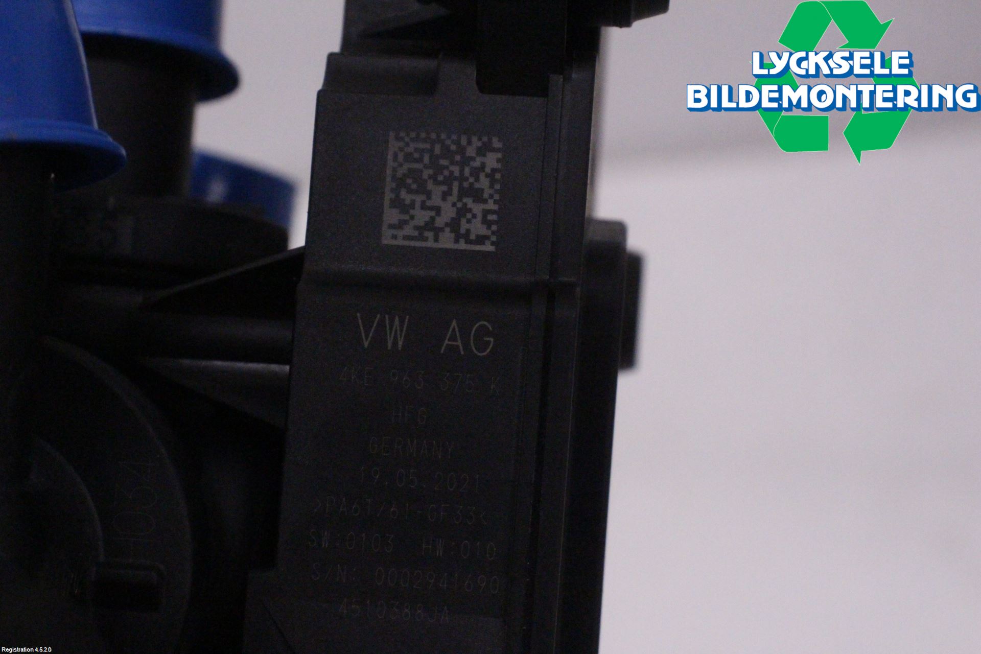 Audi E-TRON, S GE 19- Värmeventil