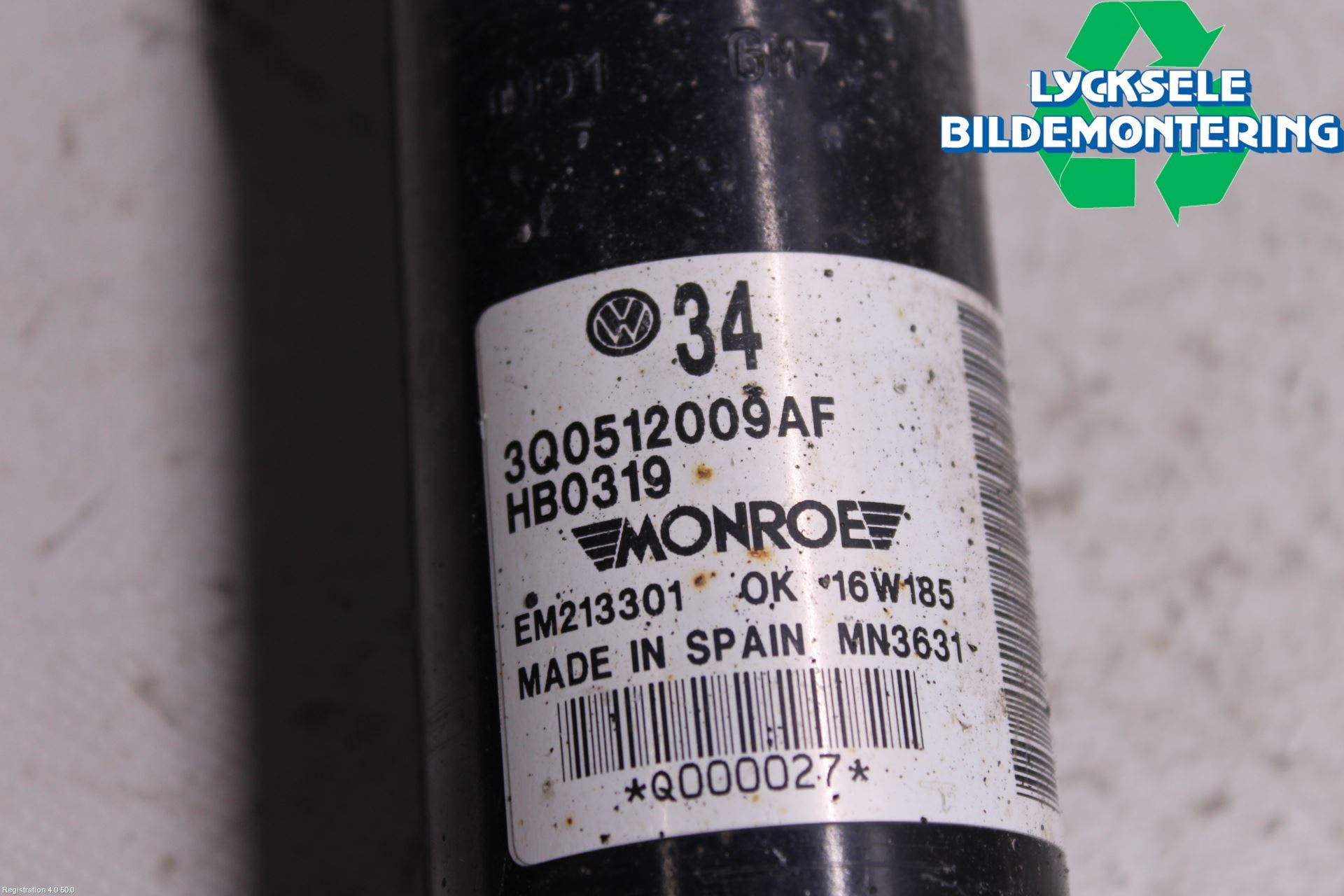 Skoda SUPERB 16-24 Stötdämpare Bak