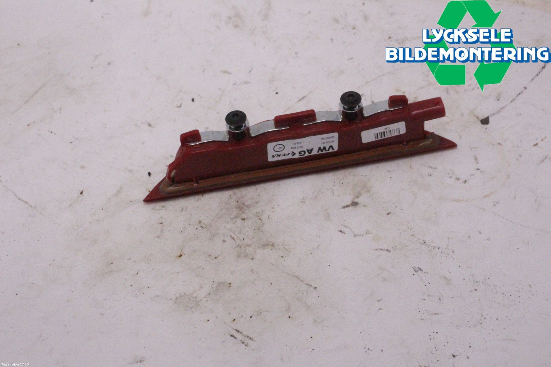 Volkswagen VW CADDY 21- Bromsljus Bakruta