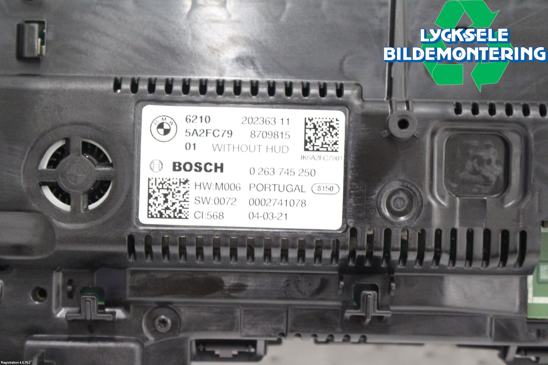 BMW 3 G20/G21/G80/G81 19- Instrument Komb