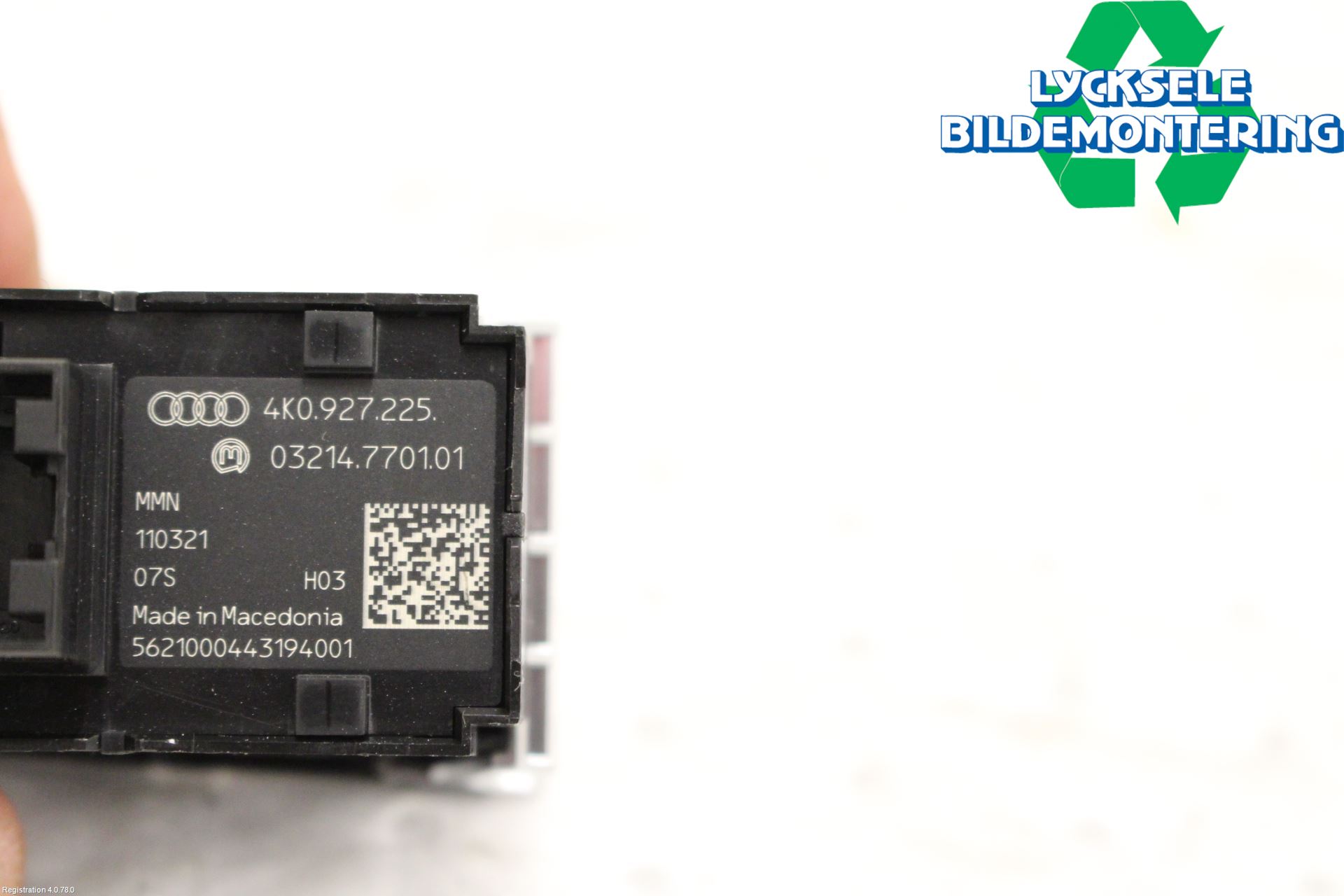 Audi A6 F2/C8 19- Strömställare Parkeringsbroms