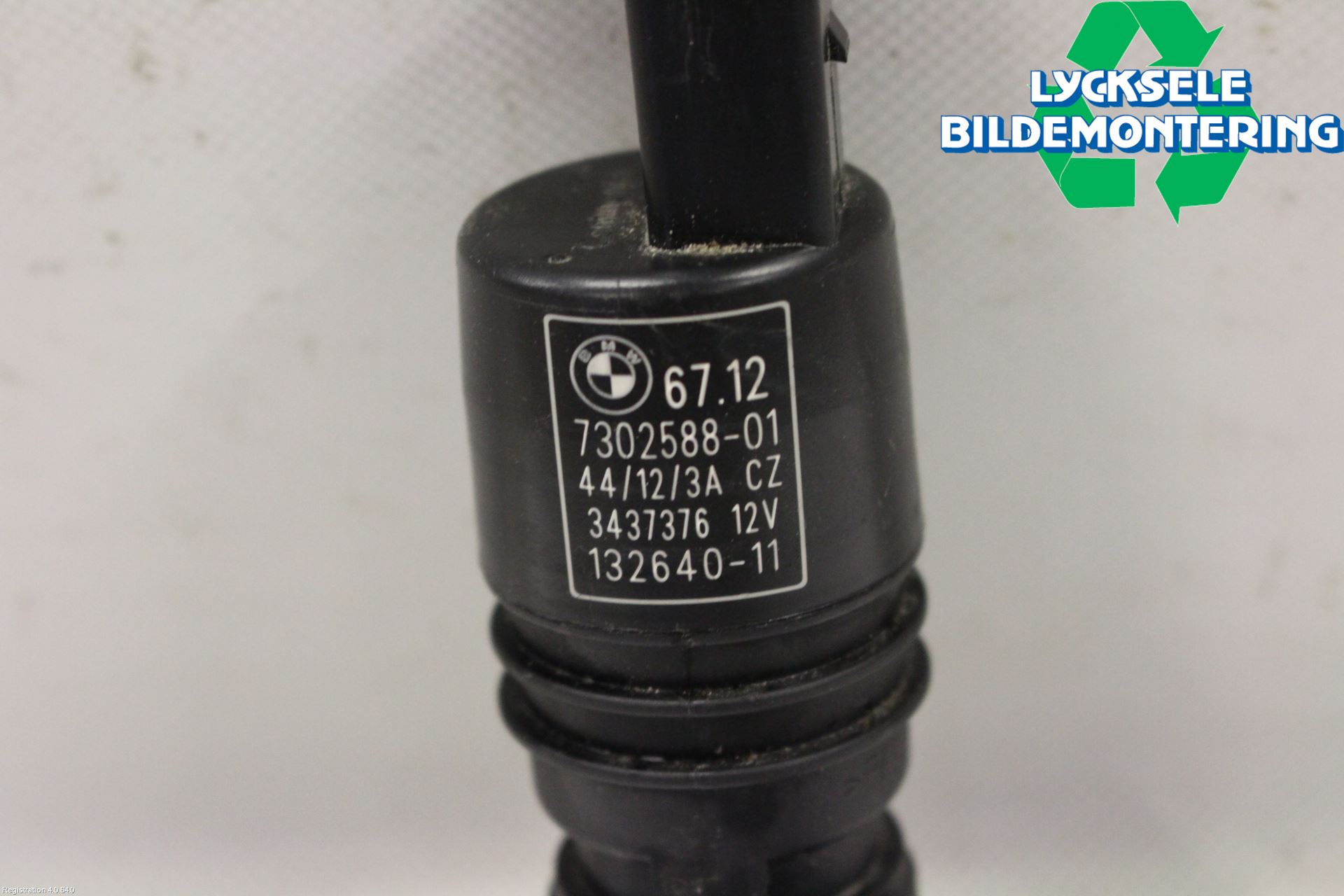 BMW 1 F20/F21 11-19 Spolarpump Vindruta